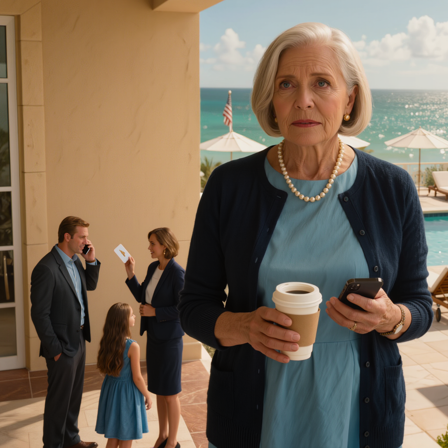 Toute ma famille m’avait invitée à passer une semaine dans une station balnéaire, comme si elle s’était enfin souvenue que je faisais partie de la famille. À peine arrivée, ils m’ont laissée seule dans le hall de l’hôtel avec une liasse de clés à la main. Et à 10 h précises, quand mon fils a appelé, paniqué car personne ne pouvait rentrer dans sa chambre, sa voix a trahi le fait que quelque chose leur avait échappé.
