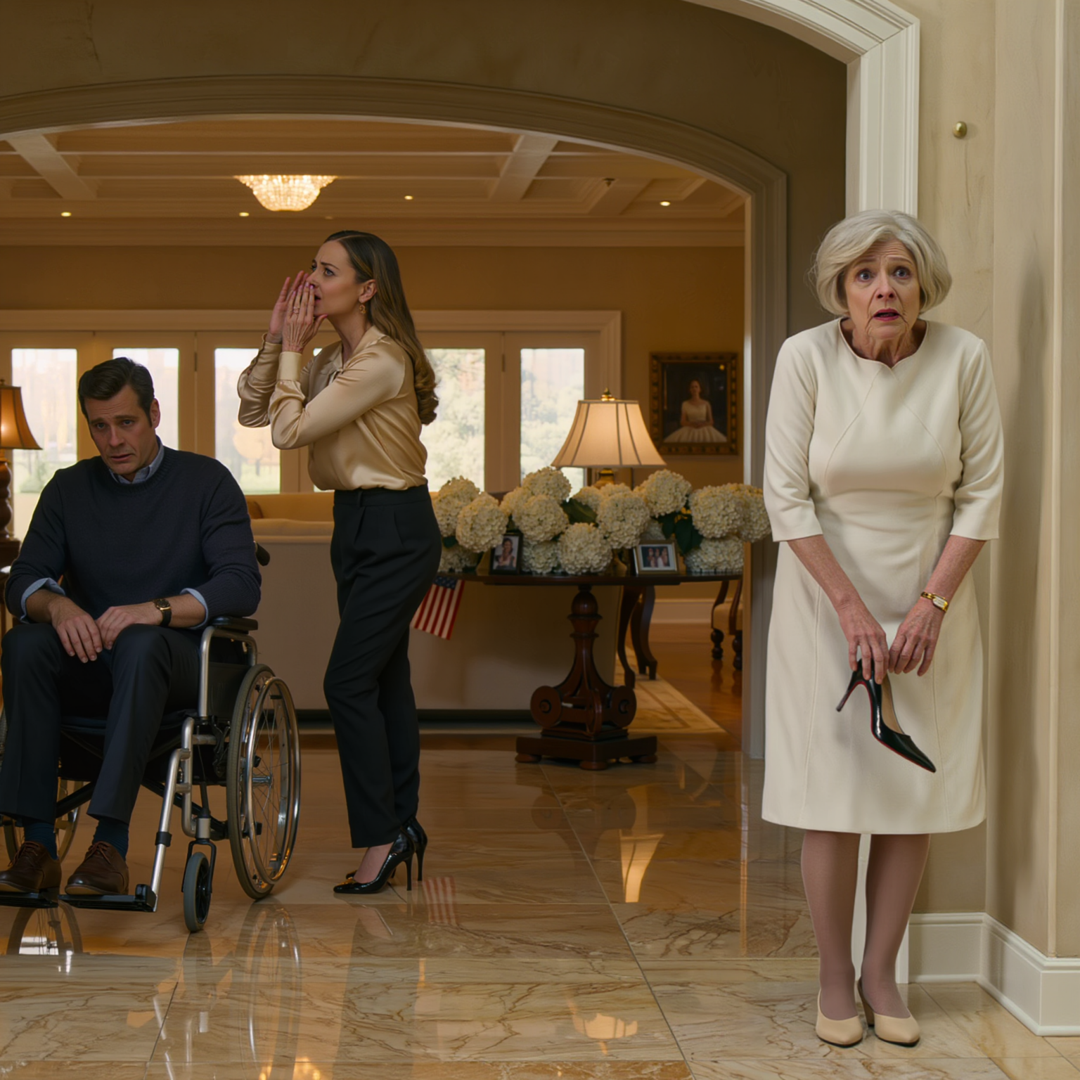 « Ta grosse mère me dégoûte », ai-je entendu ma belle-fille dire à mon fils qu’il ne valait rien et que j’étais « répugnante » à cause de mon physique. Je suis restée silencieuse, comme si je n’avais rien entendu. Une semaine plus tard, jour pour jour, la maison à 4 millions de dollars changeait de propriétaire, et lorsqu’elle a vu le mot que j’avais laissé, elle a compris qu’elle s’était trompée de personne.