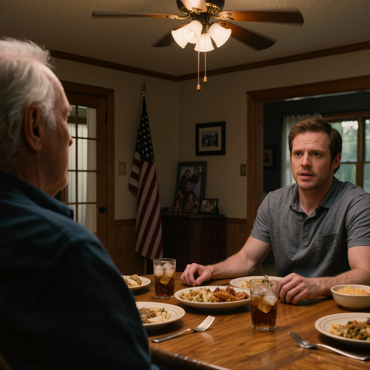 Au dîner, mon fils m’a annoncé que sa femme était enceinte et qu’ils avaient besoin d’une plus grande maison. J’ai souri, j’ai dit : « Félicitations ! »… puis j’ai demandé : « Et en quoi cela me concerne-t-il ?» Un silence de mort s’est abattu sur la table.