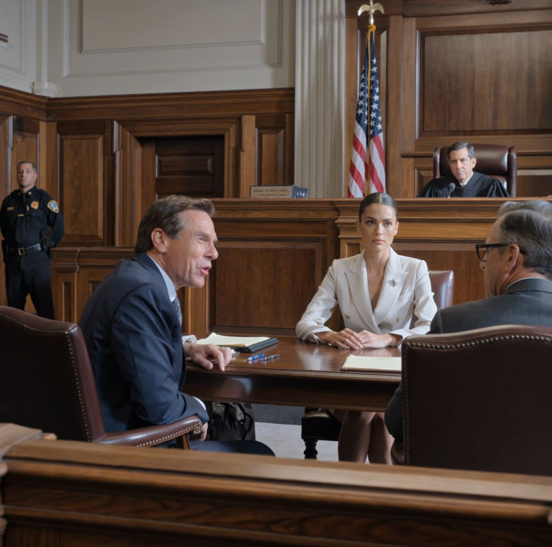 Mon père s’est moqué de moi sur les marches du tribunal et m’a demandé où était mon avocat. Dix minutes plus tard, le juge a déclaré que je n’en aurais pas besoin, et l’avocat de mon père a failli laisser tomber son dossier en apercevant la panthère de platine à ma boutonnière. Ce matin-là, ma famille a enfin compris la différence entre paraître impuissant et l’être réellement.