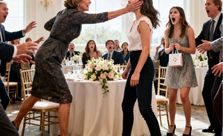 À ma fête de fiançailles, ma mère a exigé que je donne mes 60 000 $ à ma sœur. Face à mon refus, elle m’a giflée devant tout le monde. Je me suis levée, je l’ai regardée droit dans les yeux… et j’ai dit : « À ton tour de tout perdre !» Elle m’a giflée violemment, mais ensuite…