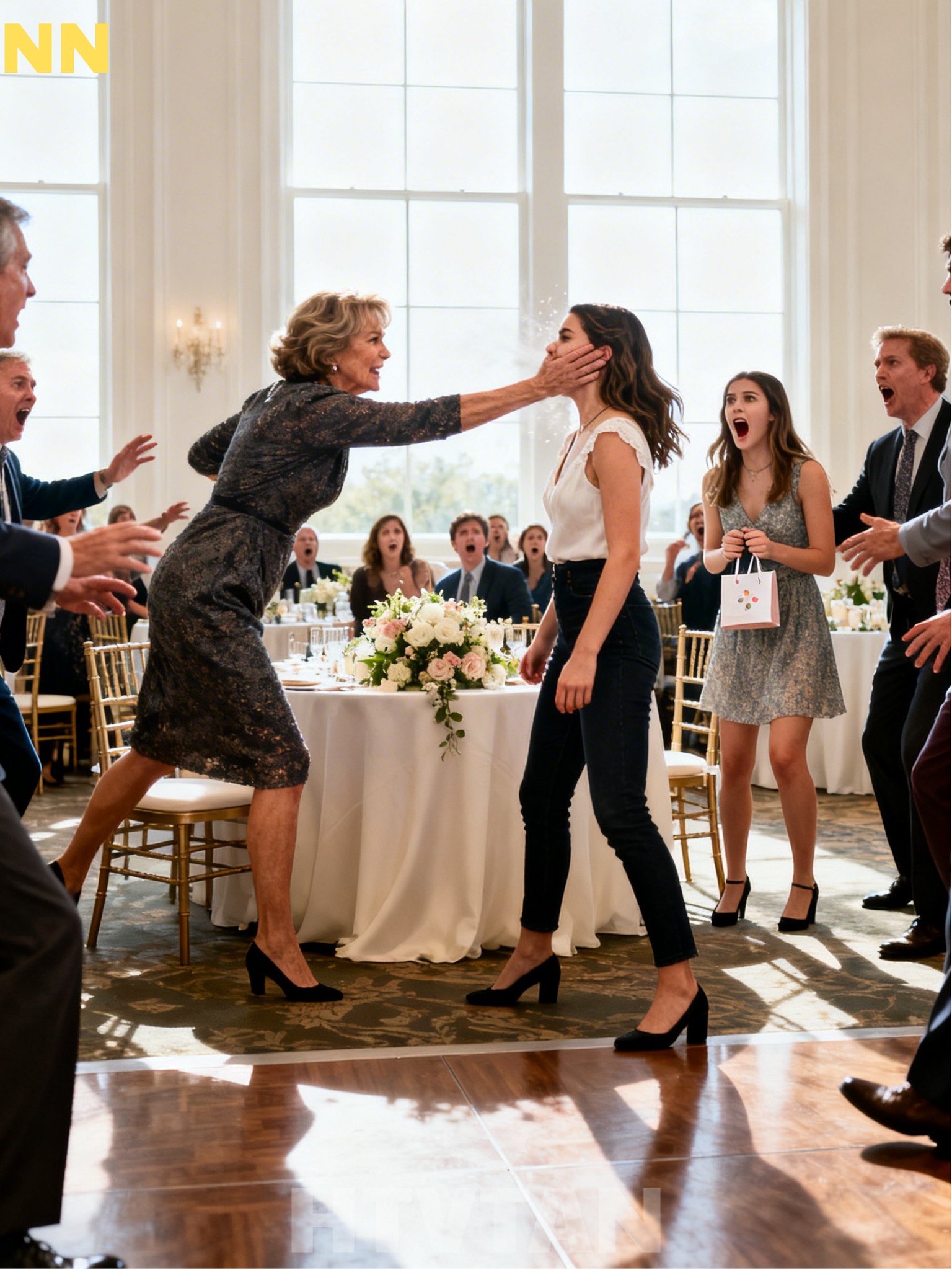 À ma fête de fiançailles, ma mère a exigé que je donne mes 60 000 $ à ma sœur. Face à mon refus, elle m’a giflée devant tout le monde. Je me suis levée, je l’ai regardée droit dans les yeux… et j’ai dit : « À ton tour de tout perdre !» Elle m’a giflée violemment, mais ensuite…