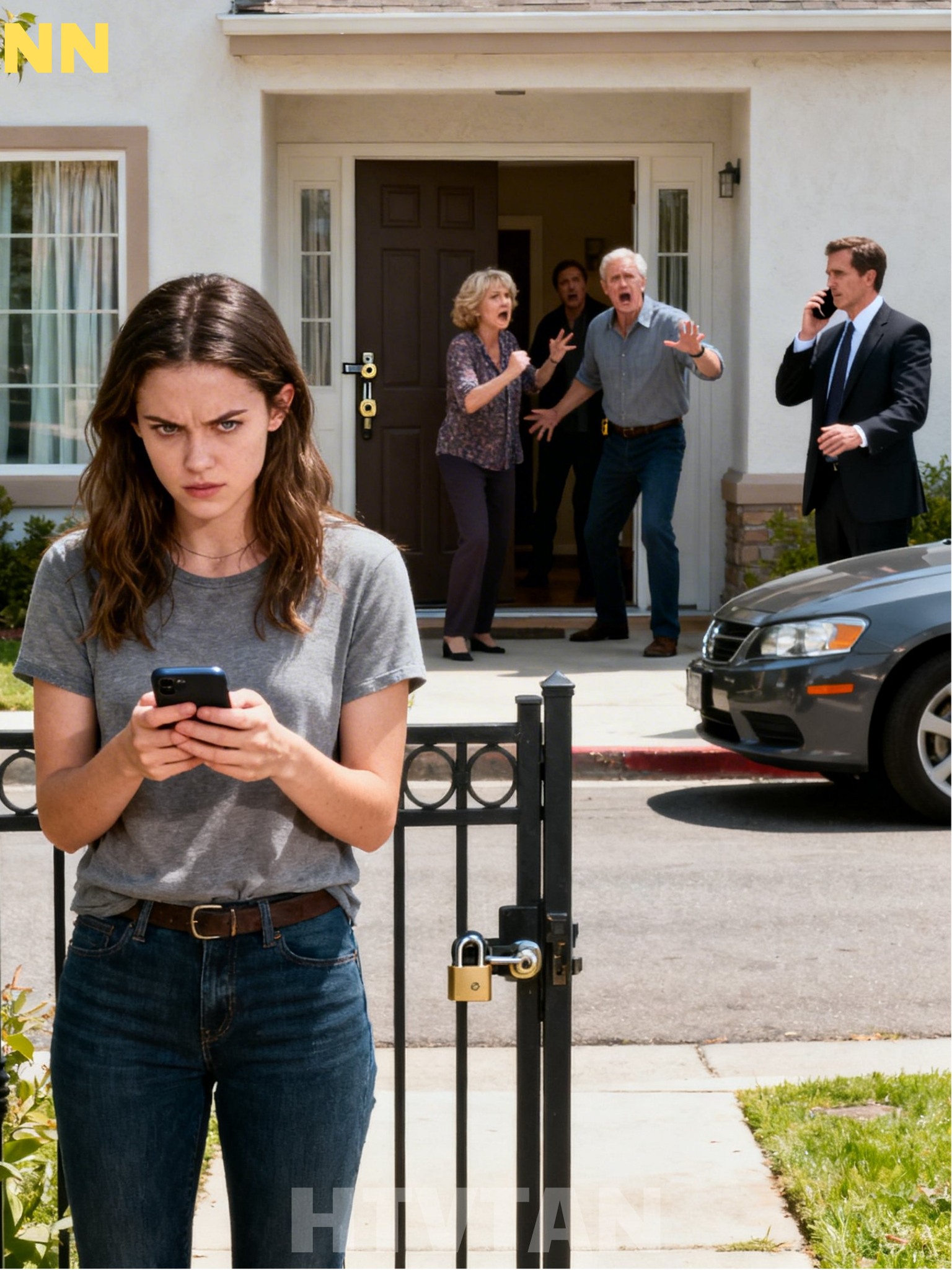 Ma mère a changé les serrures et m’a dit que je n’avais plus de maison — alors j’ai pris la moitié de la maison légalement.