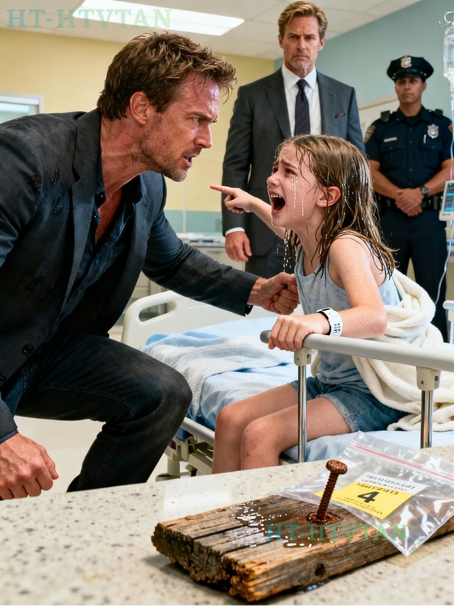 Ma fille m’a appelée en sanglotant : « Papa… Je suis à l’hôpital. Oncle Derek m’a poussée du quai… Mais il dit que j’ai glissé. La police le croit ! Quand je suis arrivé… »