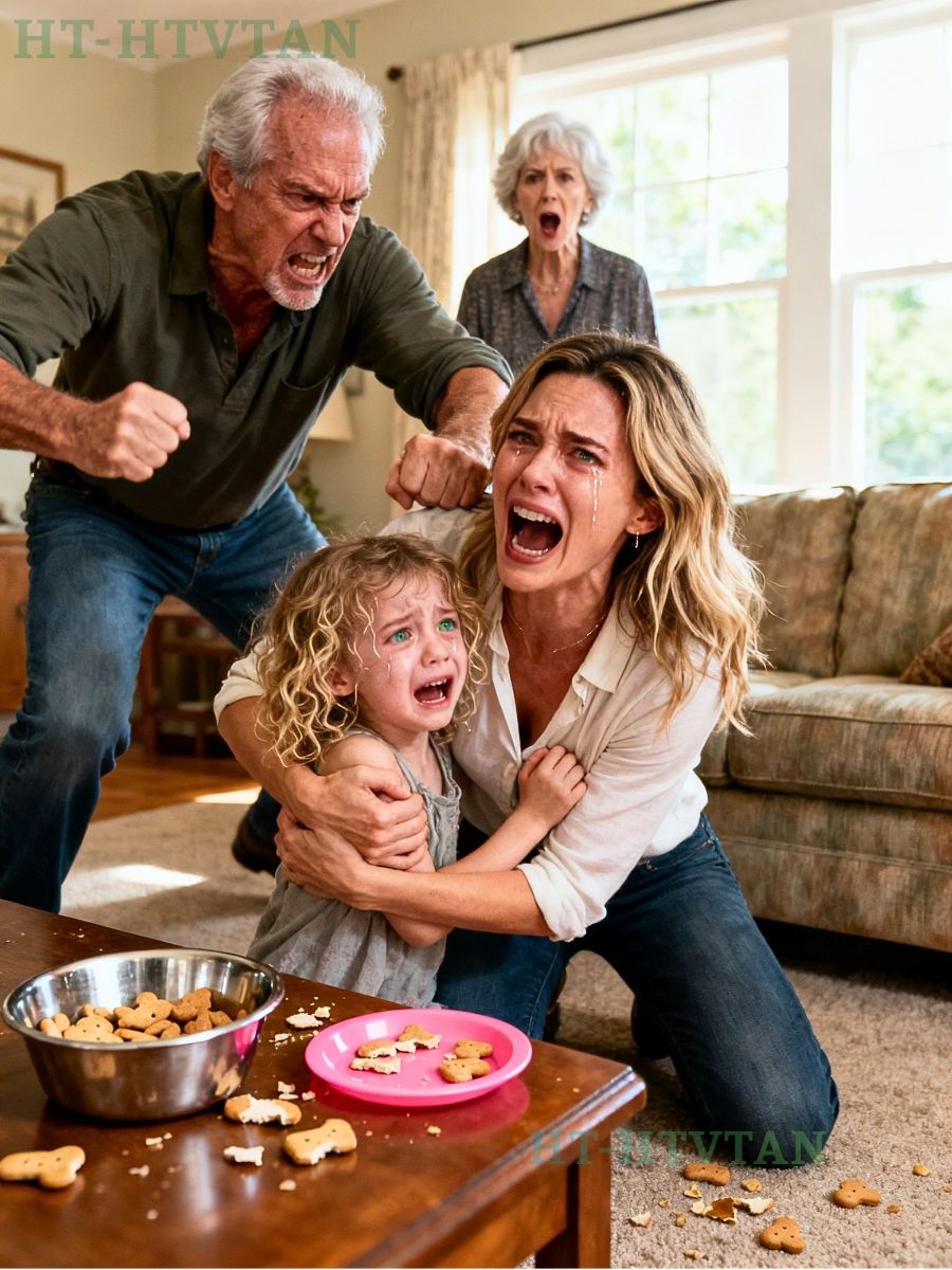 Pendant trois jours, alors que j’étais à l’hôpital, ma mère n’a donné que des biscuits pour chien à ma fille de quatre ans, en riant aux éclats. Si ce fardeau inutile mourait de faim,