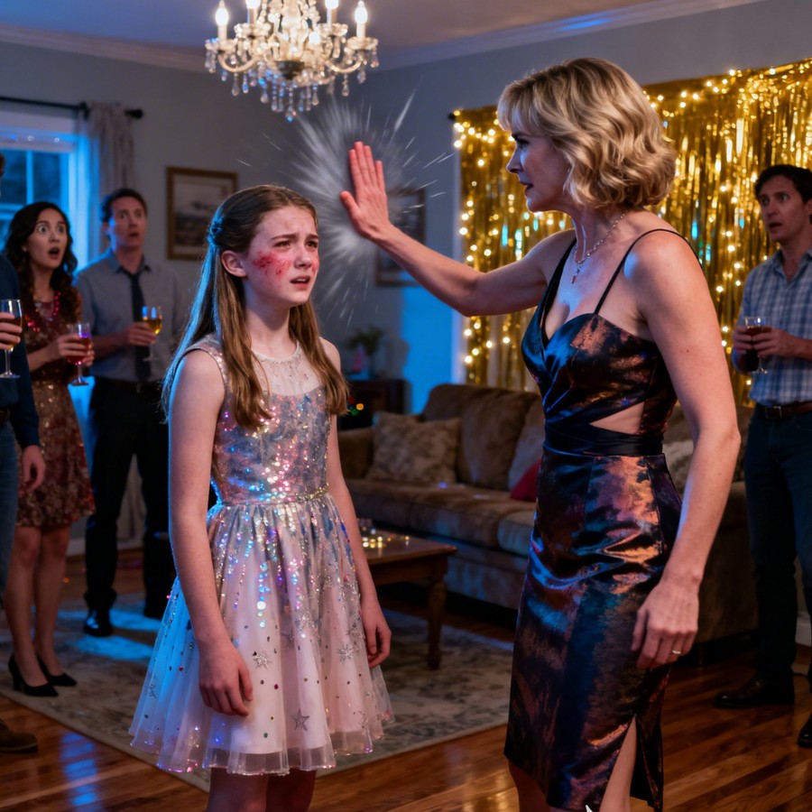 « Tu es une honte ! » Maman m’a giflée violemment. Les invités se sont tus. « Sors ! » a-t-elle hurlé. Je suis partie discrètement. Le lendemain matin, j’ai appelé la banque : « Bloquez les comptes que j’alimente. » Son téléphone…