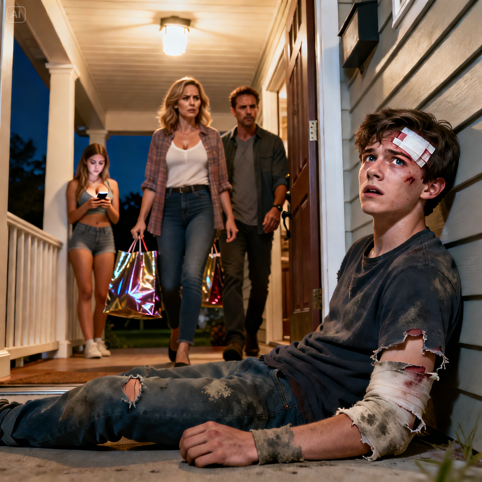 « Mieux vaut que tu saignes que les sacs de Lila soient abîmés », a ri ma mère. Alors j’ai appelé le 911 et j’ai arrêté de protéger leur image.