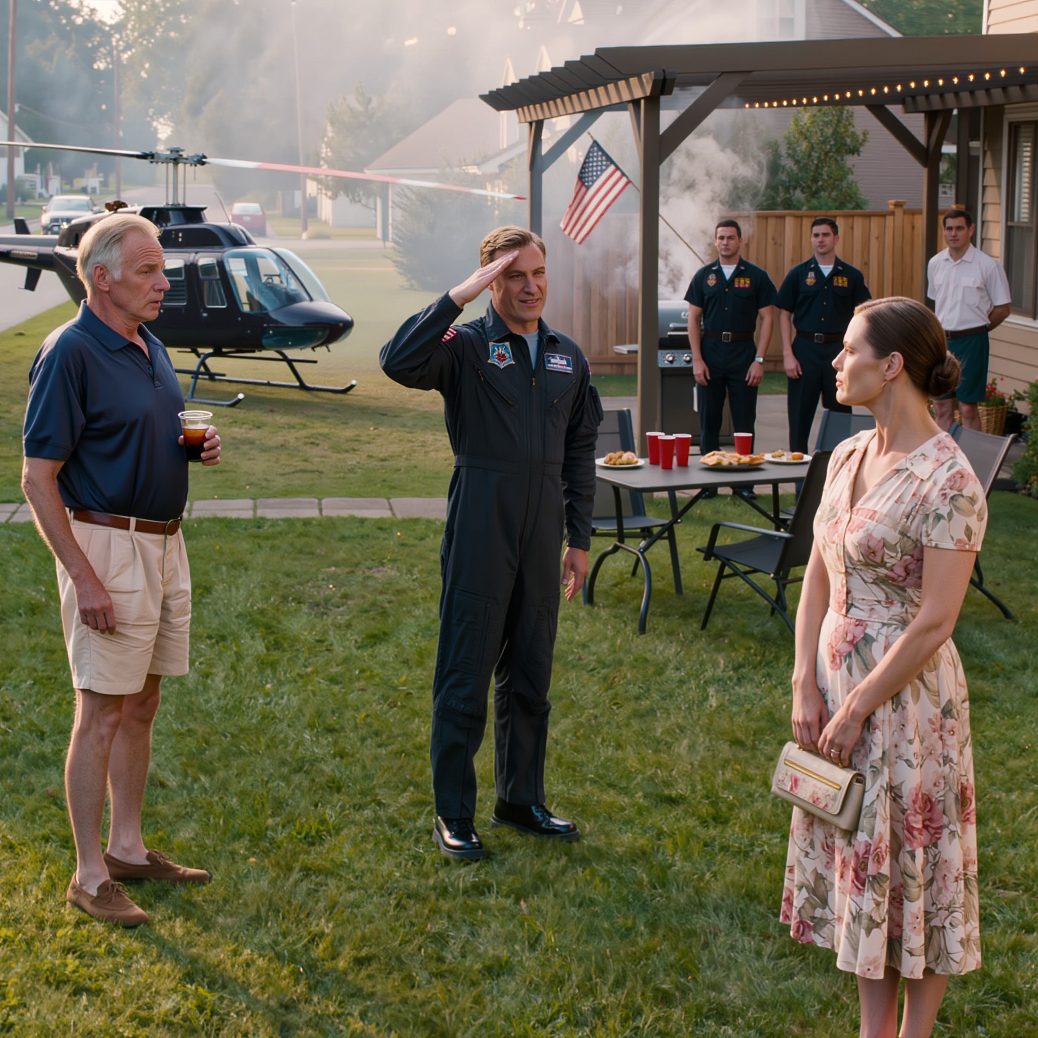 Il m’a traitée de « simple opératrice de clavier » devant tout le monde. Il ignorait que j’étais générale. Quand un hélicoptère a atterri et qu’une équipe spéciale s’est discrètement tournée vers moi pour obtenir des instructions, son sourire a disparu. Il ne s’est pas contenté de s’excuser.