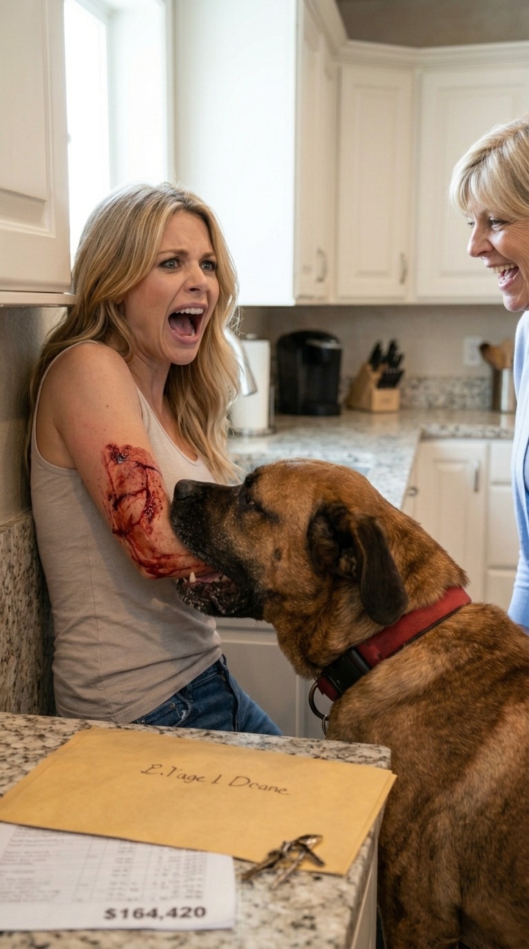 « J’ai toujours eu peur des chiens, et ma belle-mère le savait bien. Quand j’ai hérité de 3,3 millions de dollars, elle l’a exigé, et comme j’ai refusé, elle m’a lâché son chien. Après avoir été mordue, j’ai appelé mon mari pour qu’il m’emmène à l’hôpital, mais il a dit qu’il était trop occupé et m’a dit d’y aller seule. Je suis donc allée seule à l’hôpital et je leur ai fait une surprise qu’ils n’oublieraient jamais… »