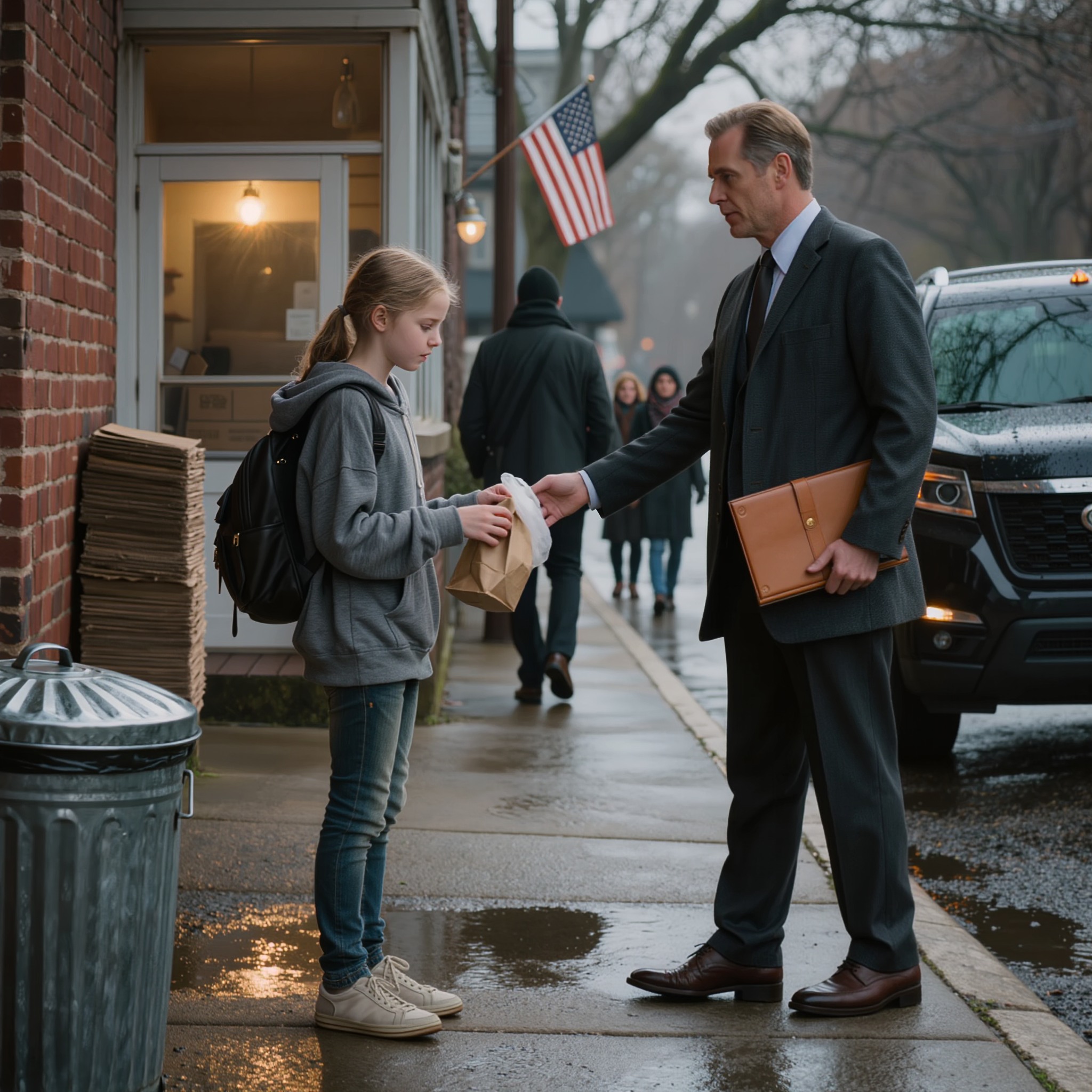 Le jour de mes seize ans, mon père m’a dit : « Pars. On ne te soutiendra plus.» Ma belle-mère et ma sœur m’ont dit : « Pars avant que la situation ne se complique davantage à la maison.» Je cherchais de quoi manger derrière un café lorsqu’un homme en costume m’a abordé. « Vous êtes Riley Sullivan ?» J’ai acquiescé d’un signe de tête et il a souri : « Un membre de votre famille vous a légué tous ses biens… mais à une condition… »