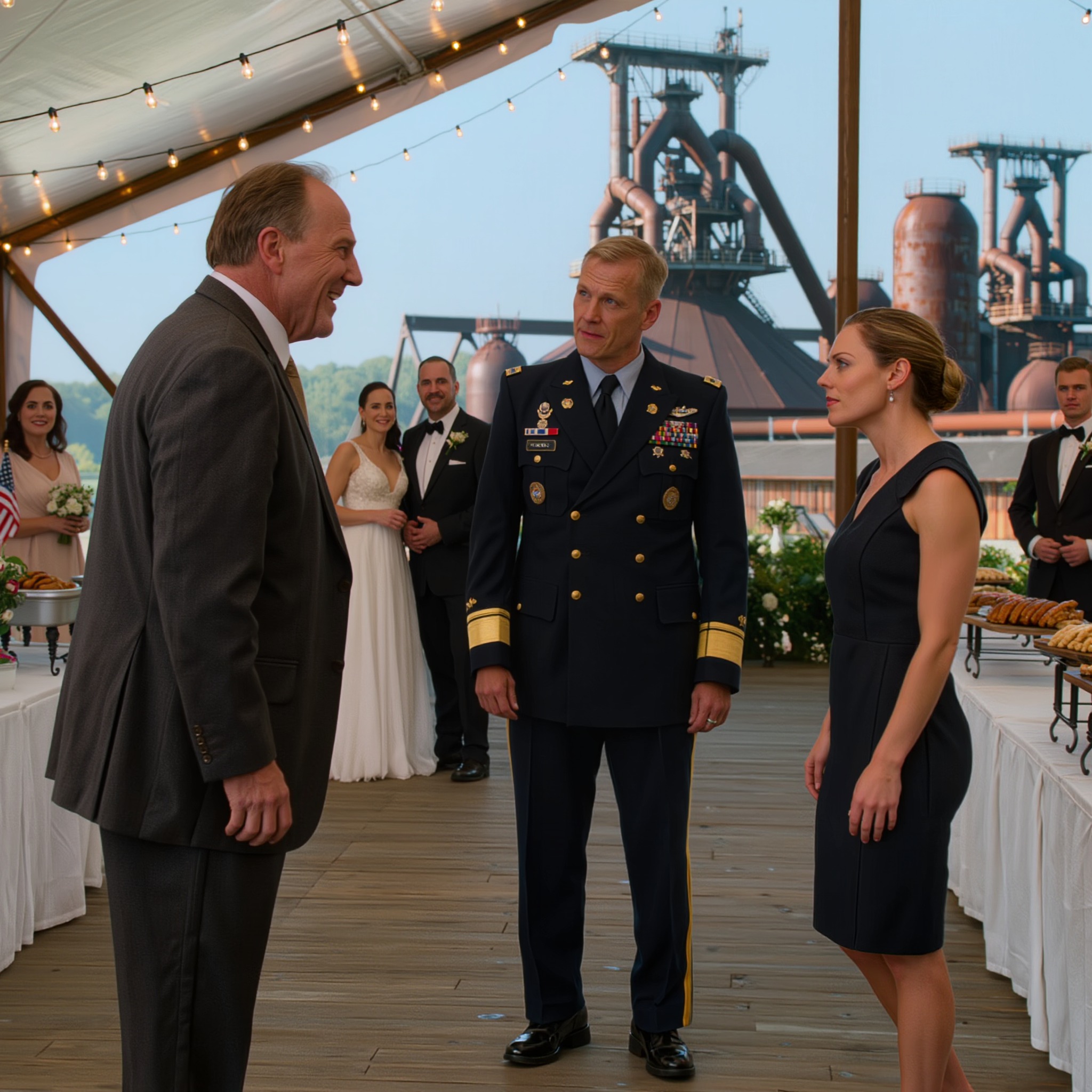 « Elle s’occupe surtout de l’administration de la base. Je ne pensais pas qu’elle viendrait », dit mon père avec un petit sourire. Quelques personnes rirent doucement. Le père du marié, un général de division, se leva, me salua et déclara : « Avec tout le respect que je lui dois… elle est notre supérieure hiérarchique à tous. » Un silence se fit dans la salle.