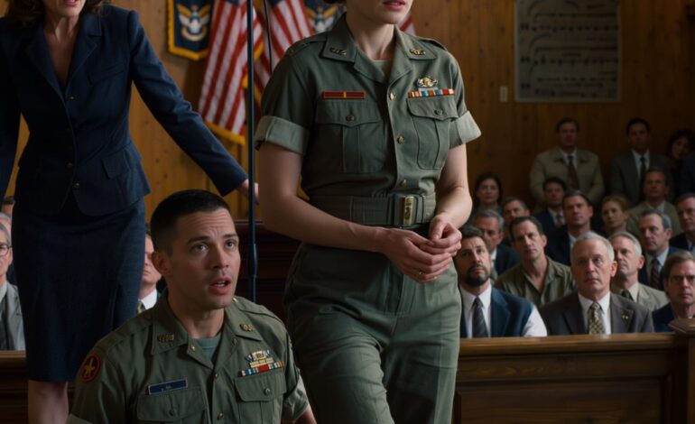 « Elle a menti à tout le monde », a dit ma belle-mère. Ma belle-mère a dit que j’avais déshonoré l’uniforme. J’ai maintenu trois soldats en vie pendant neuf heures dans un hôpital de campagne délabré. J’ai utilisé des abaisse-langues pour immobiliser mes doigts cassés. L’un de ces soldats se trouvait à seulement trois mètres d’elle, assez près pour entendre chaque mot. Il s’est levé et a marché jusqu’à l’estrade avec une prothèse de jambe.