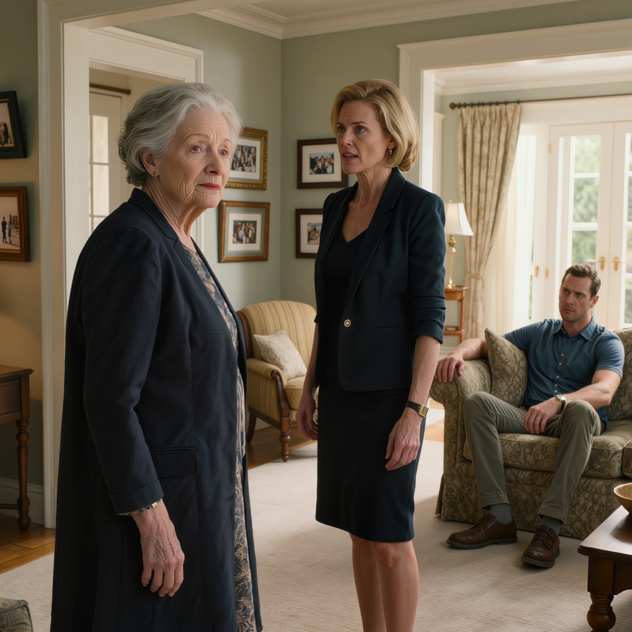 Au dîner d’anniversaire de mon fils, ma belle-fille m’a conduite à une chaise près des poubelles et m’a adressé un sourire forcé devant soixante invités : « C’est ta place, tu seras plus à l’aise loin de la table d’honneur.» Je n’ai pas dit un mot. Je suis simplement sortie. Mais quelques minutes plus tard, ce fut le chaos : son cri a retenti lorsque mon fils a ouvert l’enveloppe qu’il tenait, et tous les regards se sont tournés vers moi.