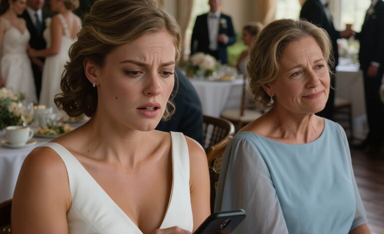 Après le mariage de ma sœur, j’ai ouvert mon application bancaire et j’ai vu mon compte vidé, chaque centime de mon acompte immobilier envolé. Ma mère a juste souri et dit : « Tu es jeune, tu le regagneras. » Alors j’ai posé ma fourchette et j’ai répondu : « Je suis sûre que tu ne t’inquiéteras pas de ce qui va se passer ensuite. » Et juste au moment où elle riait, mon téléphone a sonné — et cette fois, la personne à l’autre bout du fil n’appelait pas pour me dire de me calmer.