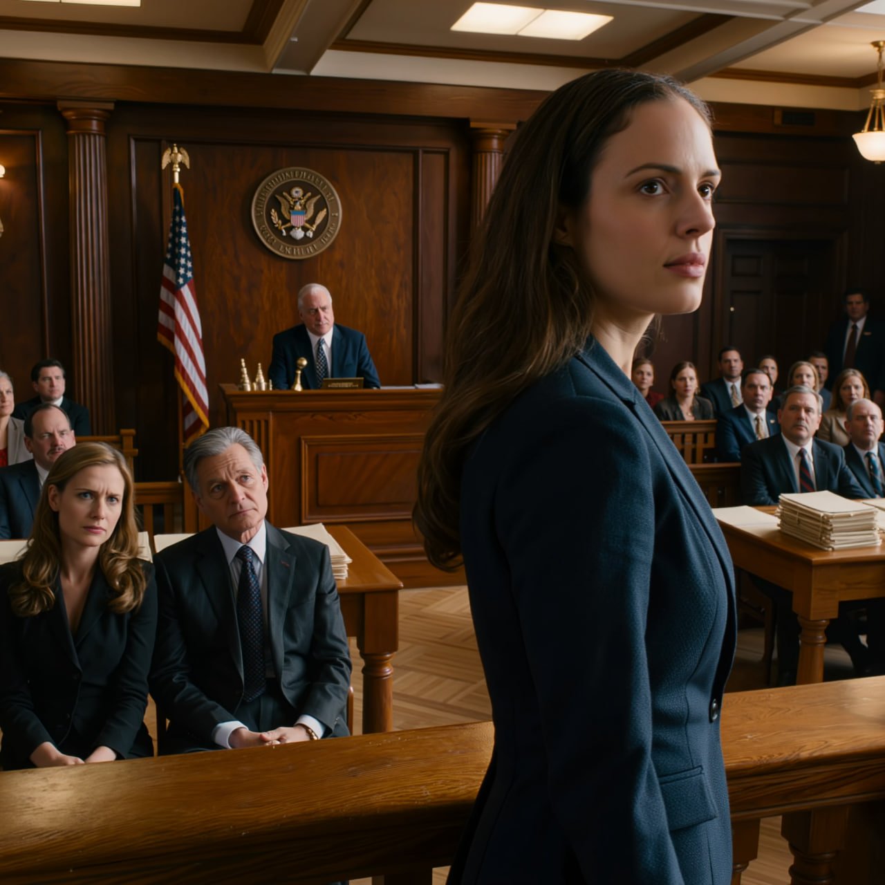 « C’est une bonne à rien », ont déclaré mes parents devant toute l’assistance. Je suis restée silencieuse, les laissant continuer, jusqu’à ce que le juge demande à leur avocat : « Vous ne savez vraiment pas qui elle est ? » L’avocat s’est figé… les sourires suffisants de mes parents se sont effacés et le silence s’est abattu sur la salle.