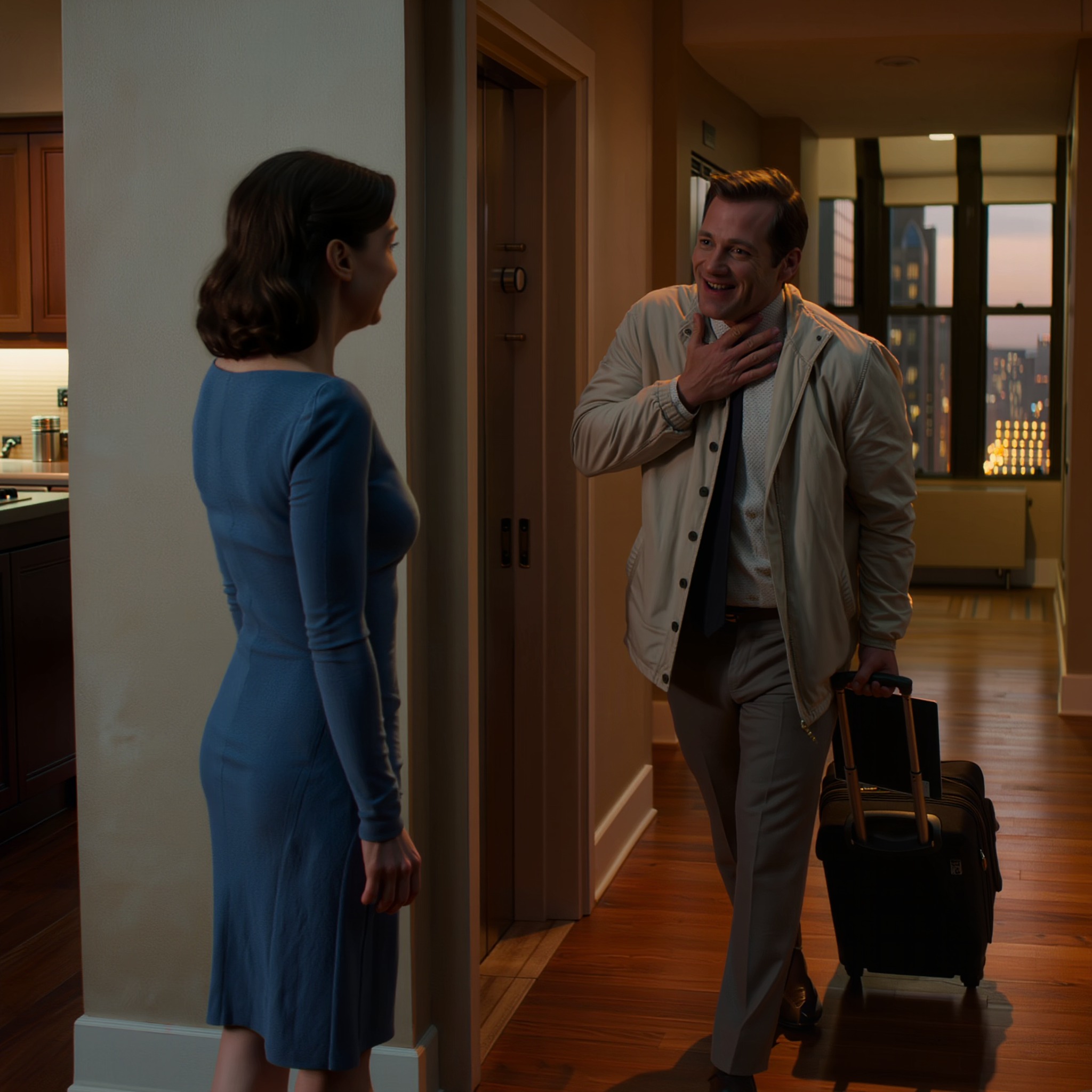 J’ai découvert que mon mari était parti en voyage secret de 15 jours avec la femme qu’il appelait sa « collègue de travail ». À son retour, je lui ai posé une simple question qui a effacé son sourire : « Sais-tu de quoi elle souffre ? » Il s’est précipité chez le médecin, mais la vérité l’attendait déjà.