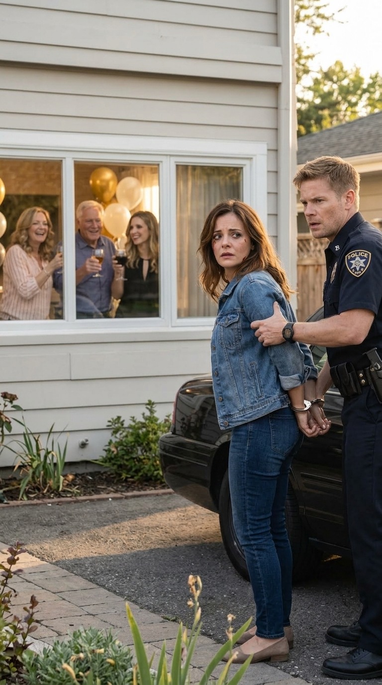 “Get out of the car!” The officer screamed, his gun drawn. I was being arrested for a felony hit-and-run. Across town, my sister and parents were celebrating, certain I’d go to prison for the crash she caused. I let the handcuffs click around my wrists. They forgot one tiny detail…