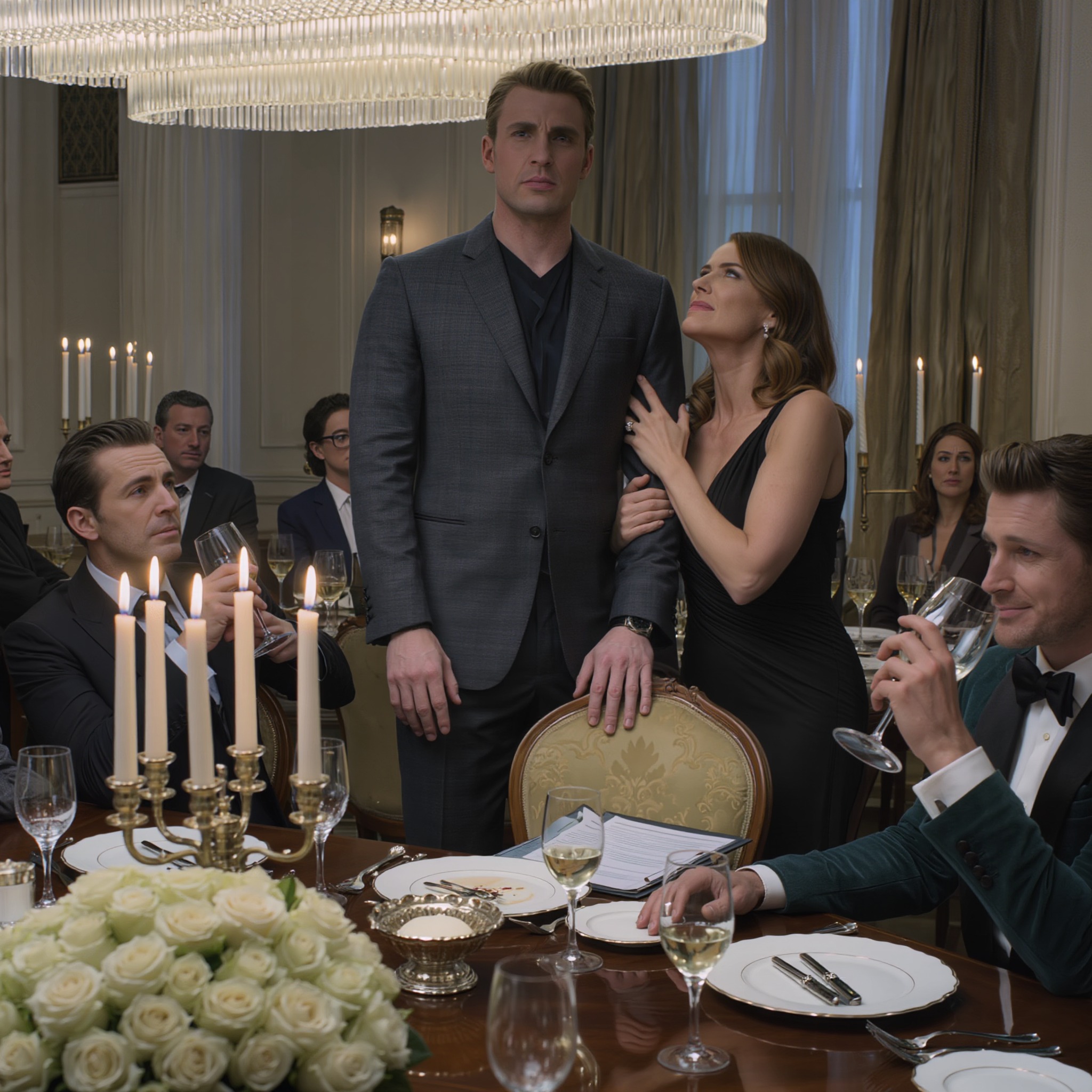 Ma femme m’a dit devant vingt personnes : « Soit tu t’excuses auprès de mon frère, soit tu quittes la maison. » Mais elle ignorait que j’avais passé la nuit précédente à remonter la piste de son empire du luxe jusqu’à un fonds de pension détourné. Quand je me suis enfin levé de table et que je me suis dirigé vers lui, tout le monde a cru que j’allais le supplier, jusqu’à ce qu’ils voient mon visage.