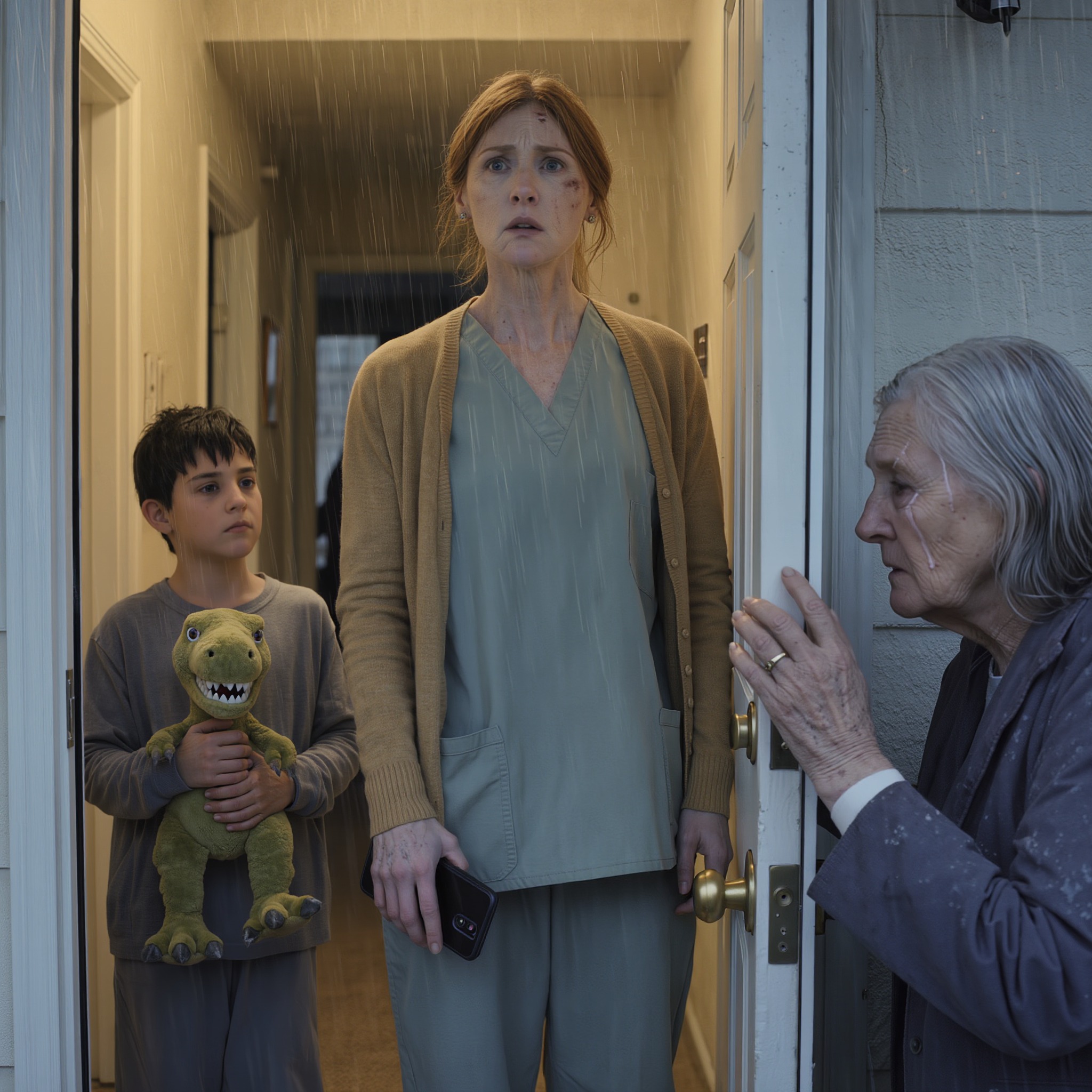 Cinq ans après l’incendie de mon appartement, le père qui m’a regardée à travers la porte moustiquaire et m’a dit « 200 dollars la nuit, ou appelez le 2-1-1 » a envoyé ma mère frapper à ma porte en larmes. La chose qu’elle m’a demandée dans le couloir était si personnelle, si définitive, que ces quarante-sept secondes que j’ai enregistrées me semblent être tout ce qui me reste.