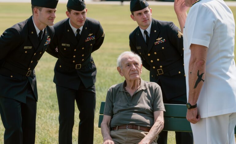 Les jeunes recrues se moquaient du tatouage du vieux vétéran — jusqu’à ce qu’un commandant supérieur remonte sa manche.