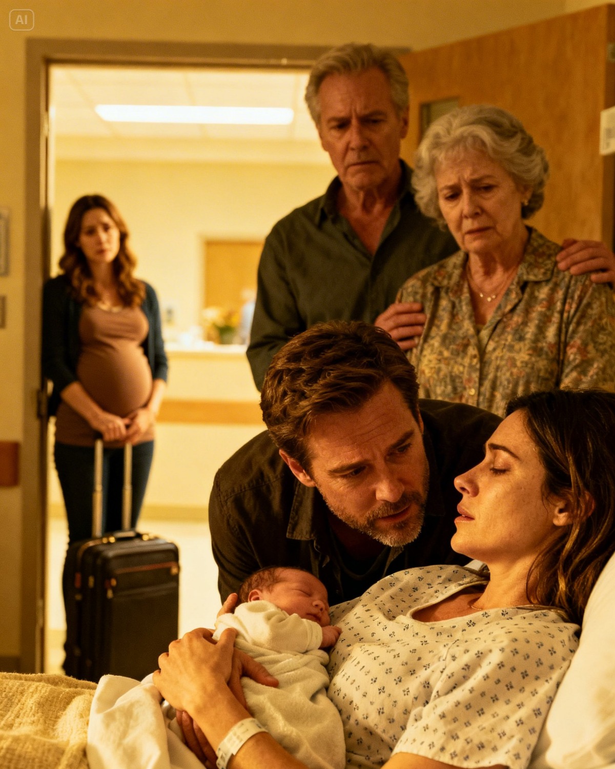 La maîtresse de mon mari et moi étions toutes les deux enceintes — Ma belle-mère a dit : « Celle qui aura un garçon pourra rester. »