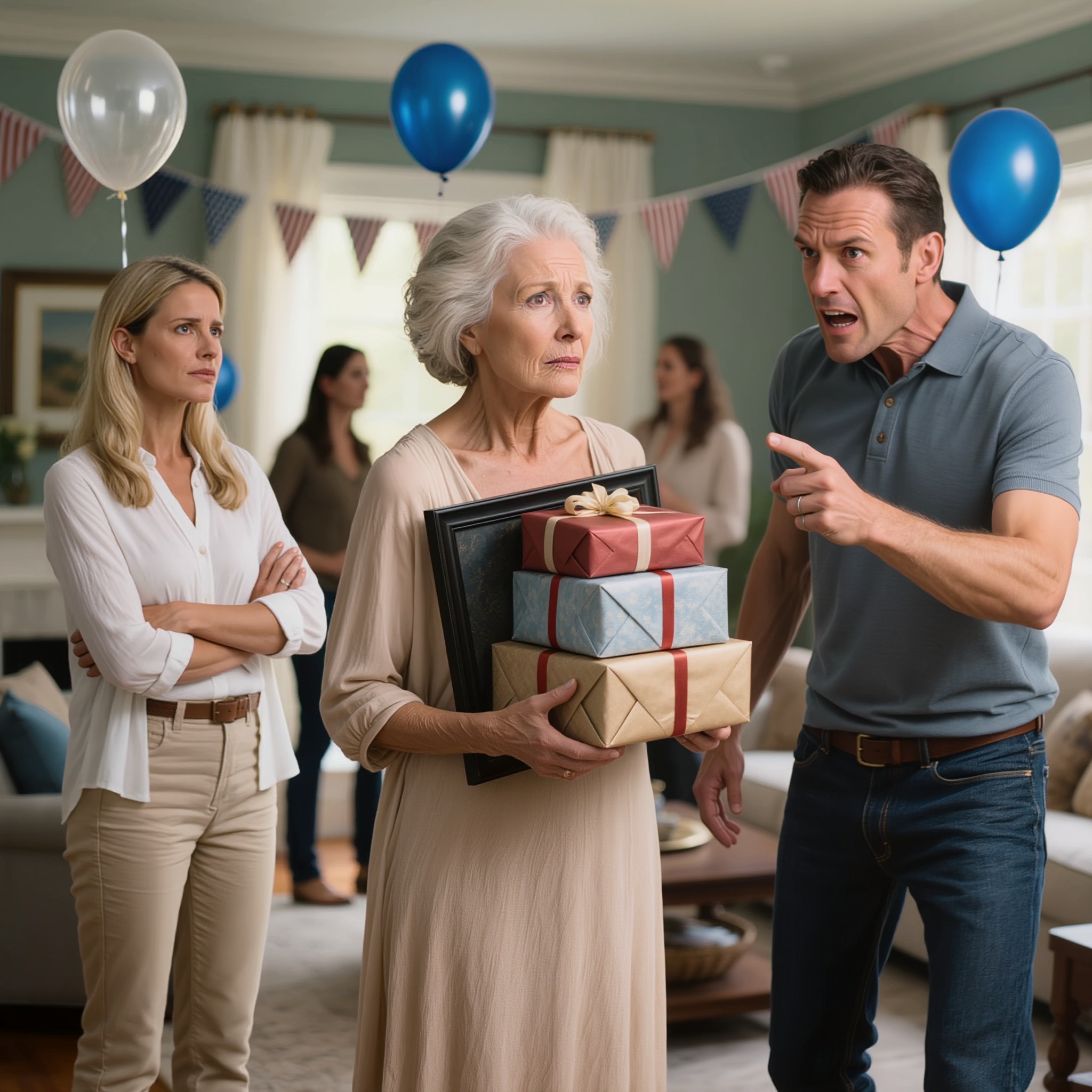 Mon fils m’a demandé de partir en plein milieu de la fête d’anniversaire de mon petit-fils parce que sa femme pleurait et « ne voulait pas de moi ». Je suis discrètement remonté dans un bus et j’ai fait douze heures de trajet pour rentrer chez moi sans faire d’esclandre. Une semaine plus tard, ce même fils m’a appelé en sanglotant, me suppliant de lui donner 50 000 dollars pour sauver sa famille ; et je lui ai répondu par cinq mots calmes qui ont plongé toute sa maison dans un silence stupéfait.