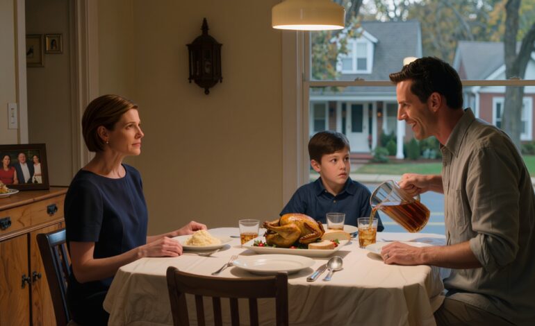 Je suis sur le point d’épouser un papa célibataire formidable. Tout semblait idyllique jusqu’à notre premier dîner chez lui. Sous la table, son fils m’a serré la main à trois reprises… et a murmuré : « S’il te plaît… tu dois m’aider. »