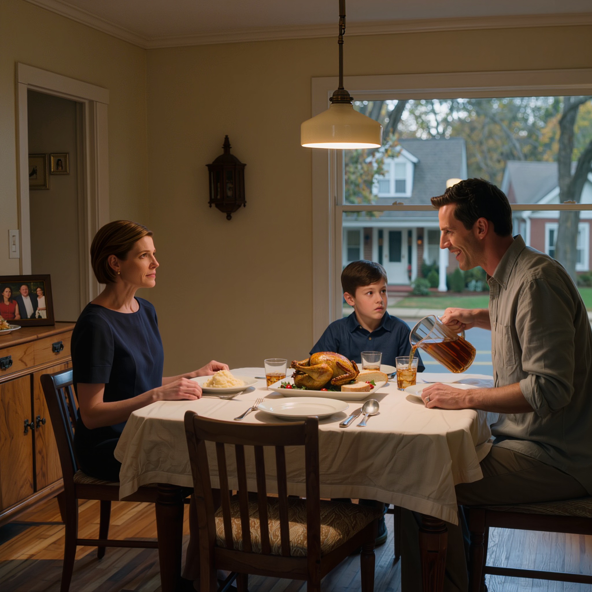 Je suis sur le point d’épouser un papa célibataire formidable. Tout semblait idyllique jusqu’à notre premier dîner chez lui. Sous la table, son fils m’a serré la main à trois reprises… et a murmuré : « S’il te plaît… tu dois m’aider. »
