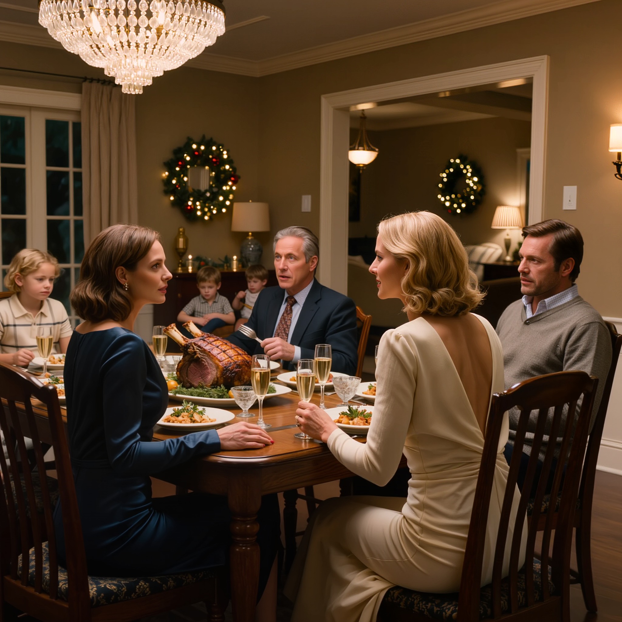 « Tu as déjà 37 ans et tu es toujours célibataire ? Ça doit être dur de passer le Nouvel An seule, hein ? » lança ma sœur d’un ton moqueur, assez fort pour que tout le monde à table l’entende. Je ne bronchai pas. Je posai mon verre, la regardai droit dans les yeux et dis calmement : « Ne t’inquiète pas pour moi. Je suis mariée depuis longtemps. » Ma mère se figea en plein toast, son verre toujours levé.