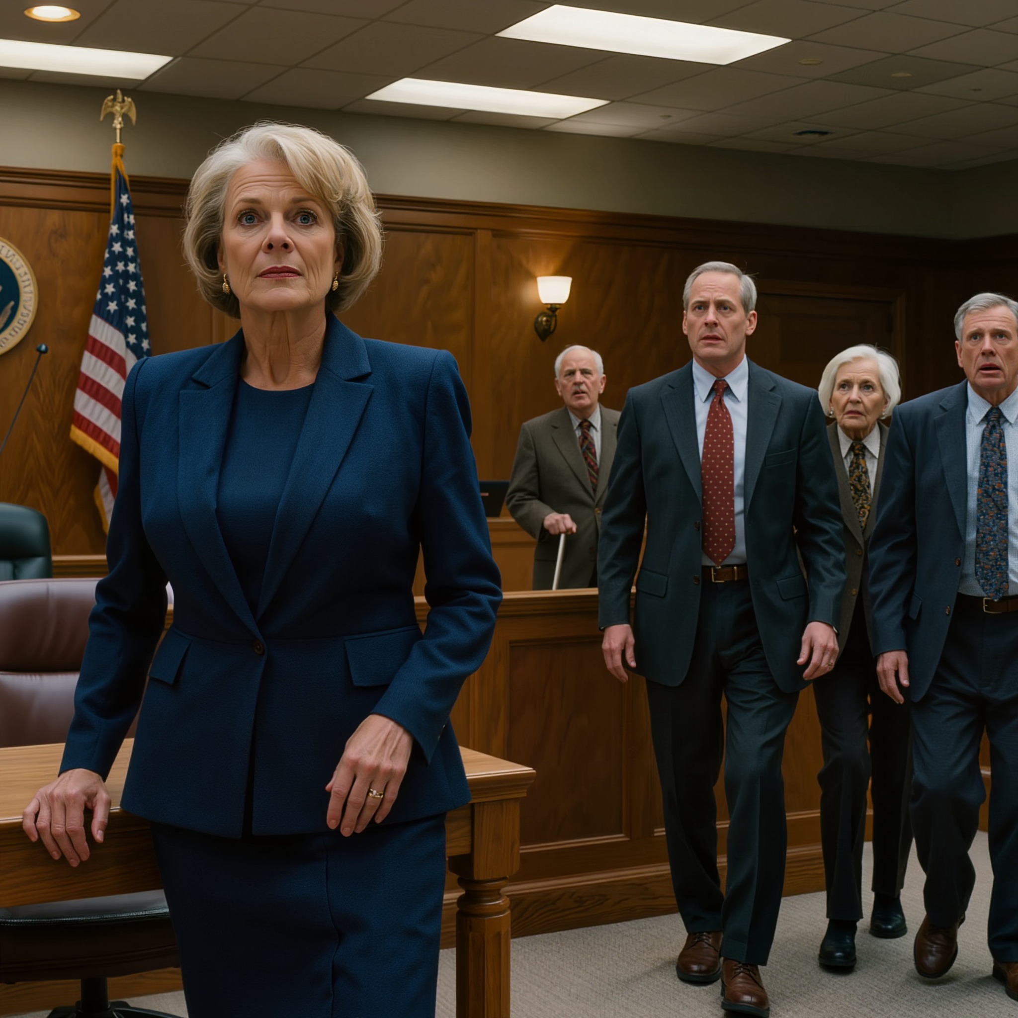 Mes parents ont témoigné contre moi sous serment. Ils ont déclaré au tribunal que j’avais tout falsifié. Le jury me fixait, attendant ma défense, mais je suis resté muet. Puis leur avocat s’est figé lorsque le juge a levé les yeux et a dit : « Faites venir le témoin. »