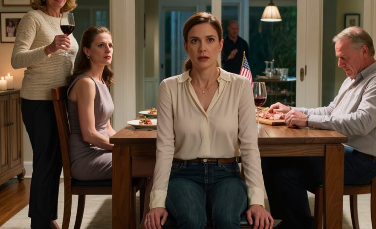 Ma mère leva son verre et déclara que ma sœur était « brillante et responsable » et qu’elle n’avait besoin de personne. Je souris, hochai la tête une fois et reposai doucement ma fourchette. Puis, d’une voix calme, je prononçai une phrase qui changea tout : Mes virements mensuels de 3 500 $ s’arrêtent aujourd’hui. Le silence se fit dans la pièce, comme si chacun réalisait qu’il manquait une page à l’histoire qu’il aimait tant.