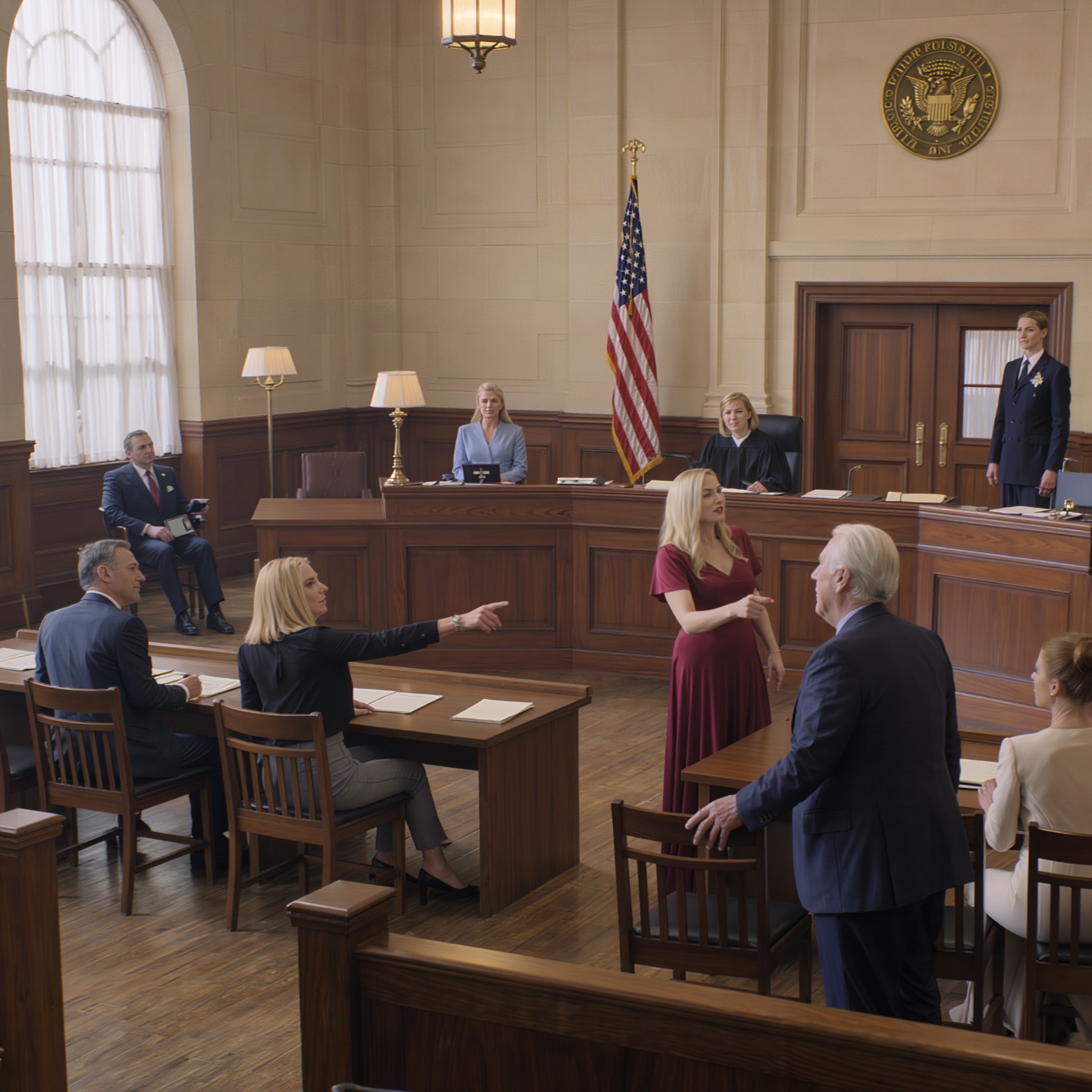 Ma sœur s’est levée dans la salle d’audience et a affirmé que j’avais un problème. Même mon père l’a soutenue. Le juge s’est tourné vers moi et je suis restée silencieuse pendant vingt secondes. Puis un homme est entré dans la salle… et à partir de ce moment, tout a basculé.