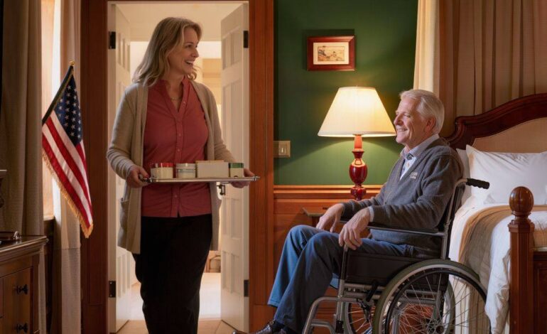 Après le décès de mon mari, ma fille m’a ordonné : « Soit tu travailles, soit tu pars vivre ailleurs. » N’ayant nulle part où aller, j’ai accepté de devenir l’aidante d’un milliardaire paralysé. Dès la première nuit, j’ai été témoin d’un événement inattendu. Quelques mois plus tard, mon téléphone n’arrêtait pas de sonner : ma fille m’appelait 120 fois.