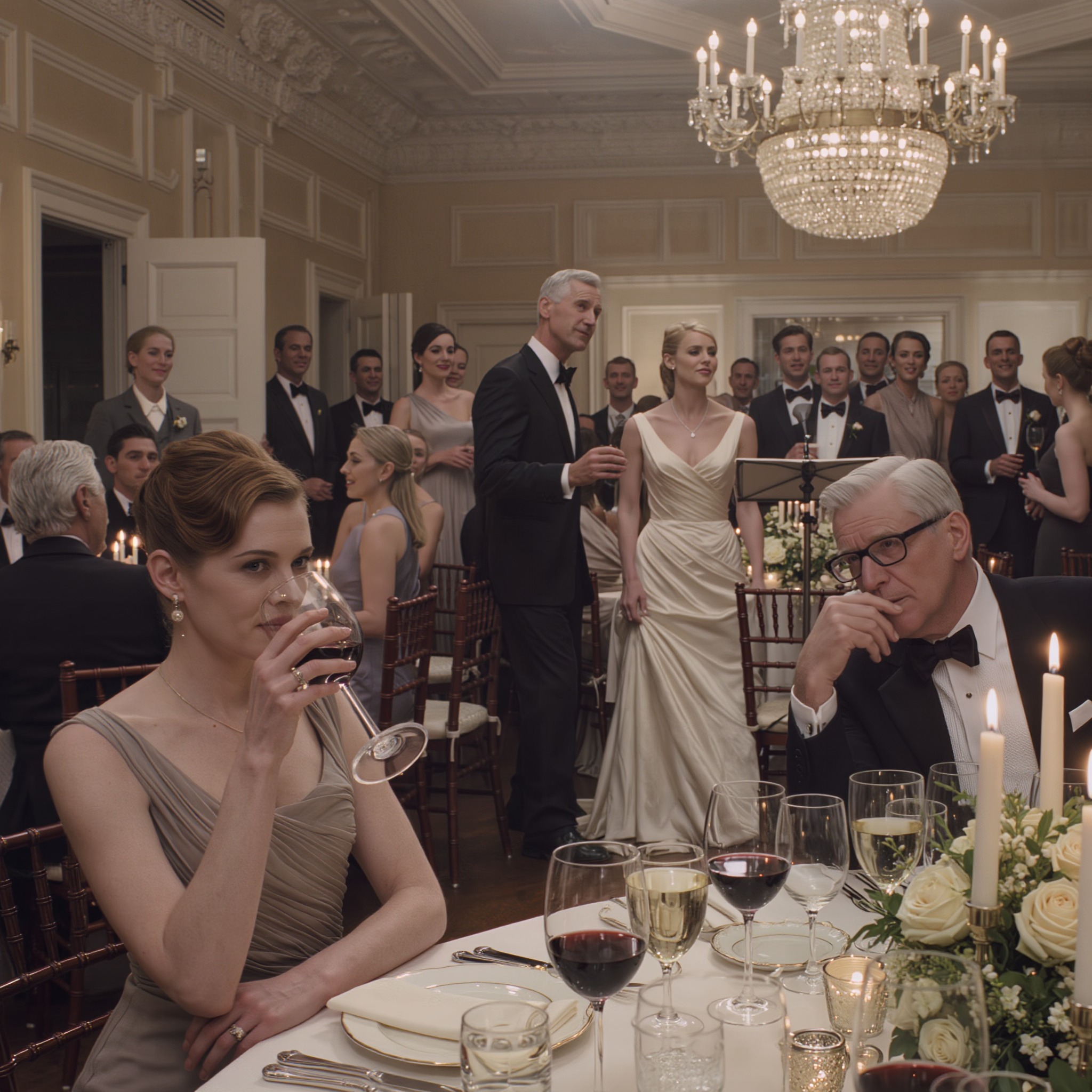 Quinze ans après que mon père m’eut mis ma valise sur le perron et m’eut renié, il tenta de m’humilier au mariage de ma sœur devant 250 invités, ignorant que la mariée avait passé des mois à m’y amener pour une raison bien précise.