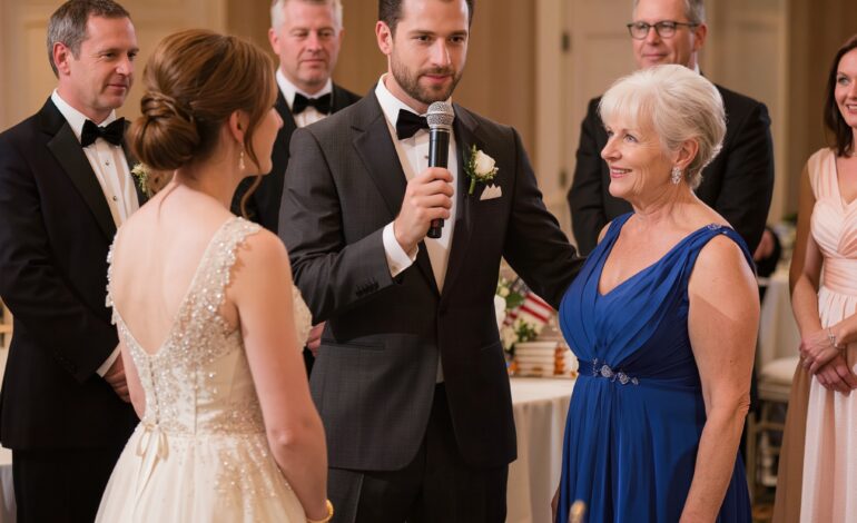 Au mariage de mon fils, la mère de la mariée a dit : « Ce n’est pas une mère. » Ma belle-fille a ri. Mon fils l’a entendu, a pris le micro et a annoncé l’annulation du mariage devant tout le monde. Le lendemain matin, leur famille a dû faire face à la situation.