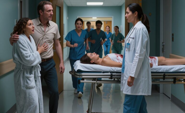 « Elle est tout ce qui nous reste », a dit mon père devant le bloc opératoire, ignorant tout de la chirurgienne en blouse blanche : c’était la fille qu’il avait effacée de sa vie cinq ans plus tôt, après que ma sœur eut menti en prétendant que j’avais abandonné mes études de médecine. Ils avaient bloqué mon numéro, renvoyé mes lettres sans les ouvrir et raté mon mariage. Puis ma sœur est arrivée dans ma salle de déchocage, en train de se vider de son sang. Ma mère a levé les yeux, a lu le nom sur mon badge et s’est figée.