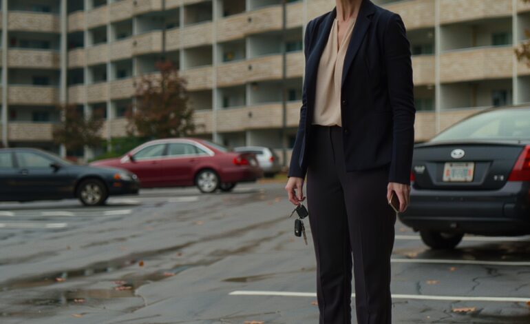 Le matin où j’ai baissé les yeux vers une place de parking vide et réalisé que ma famille avait franchi sans le savoir une limite qu’elle ne pourrait jamais prétendre insignifiante.