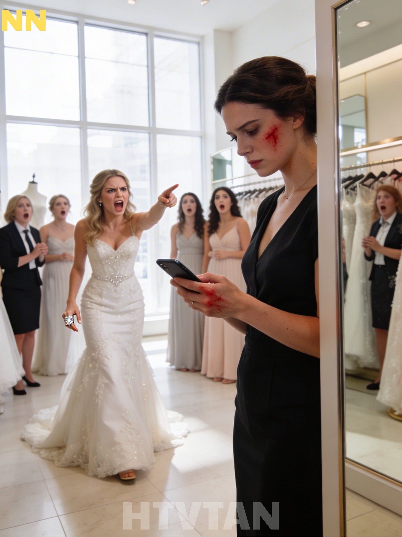 Ma sœur m’a laissée en sang lors de son essayage de robe — alors j’ai détruit son mariage à 24 000 $ en un clic