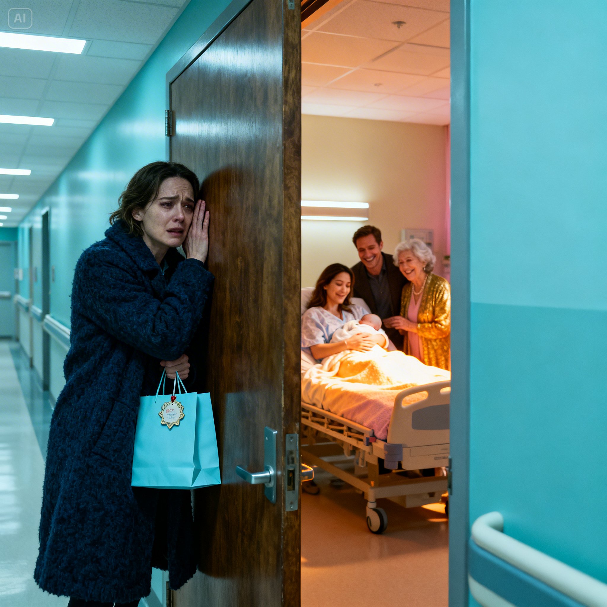 Je suis allée à l’hôpital pour féliciter ma sœur… et j’ai entendu mon mari dire que son bébé était le sien.