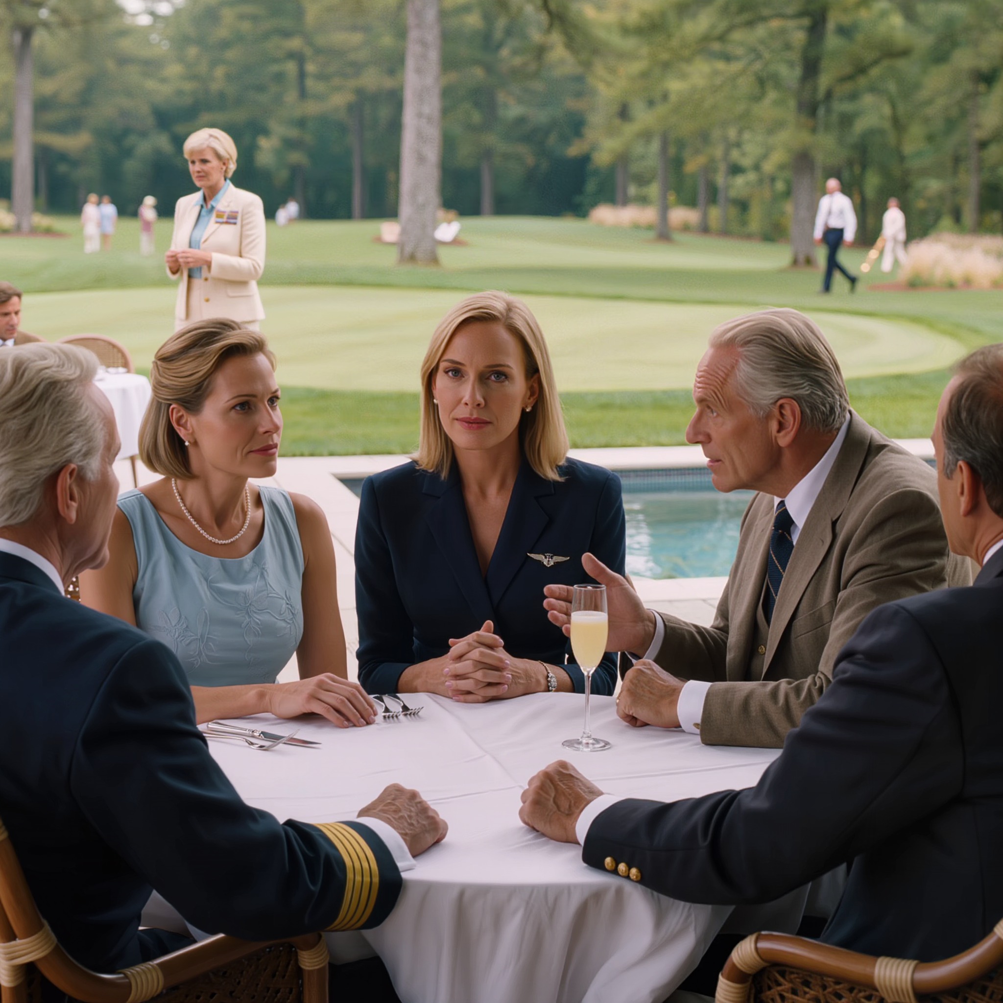 « Mon père a dit à ses amis golfeurs : « C’est une infirmière sur une base aérienne, pas de la neurochirurgie. Elle fait probablement juste des vaccins contre la grippe aux pilotes. » À quatre mètres derrière lui, une générale deux étoiles a posé sa fourchette, a regardé l’insigne sur mon revers et a dit à voix basse : « C’est l’officier commandant ici. » »