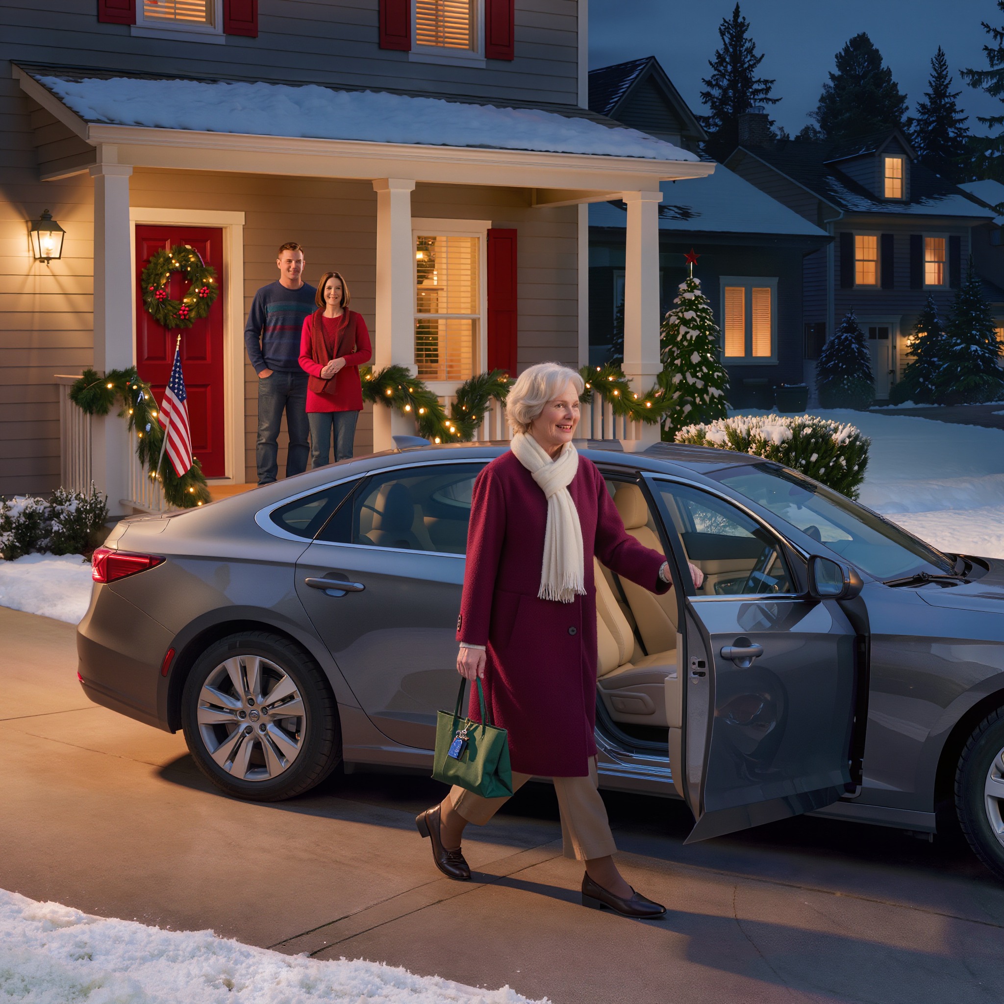 Ma belle-fille m’a dit : « On pense qu’il vaudrait mieux que tu ne passes pas Noël avec nous cette année. Tu ne t’intègres pas vraiment. » J’ai souri et je suis partie en voiture. Quelques jours plus tard, les mensualités de l’emprunt immobilier de cette maison n’étaient plus payées. Mon téléphone n’arrêtait pas de sonner.