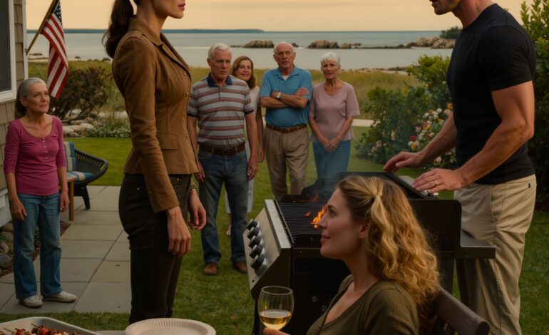 « Alors quoi, tu donnes juste des cours de simulation de vol ? » demanda ma sœur avec un sourire narquois, en sirotant son verre. Je souris. « Non. Je pilote. » Elle laissa échapper un rire moqueur. « Bien sûr. Alors, quel est ton indicatif ? » répondis-je. « Gardien de la Nuit. » Son mari, un SEAL, resta figé, le souffle coupé. « Tara… excuse-toi. Maintenant. »