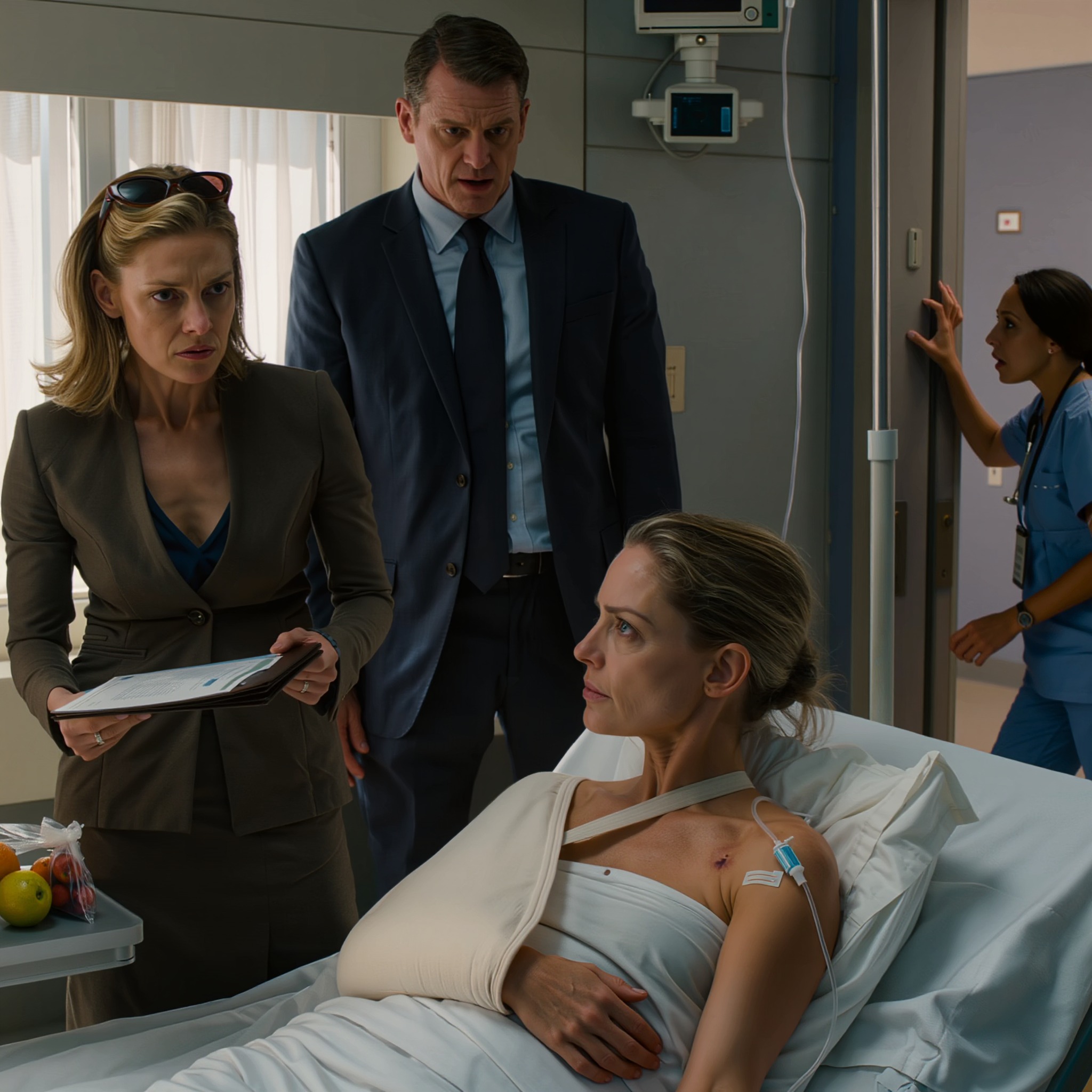 J’ai survécu au crash, je me suis réveillée avec une perfusion dans le bras, et la première question de ma sœur n’était pas de savoir si j’étais vivante, mais si les quatre-vingts millions de dollars étaient réels.