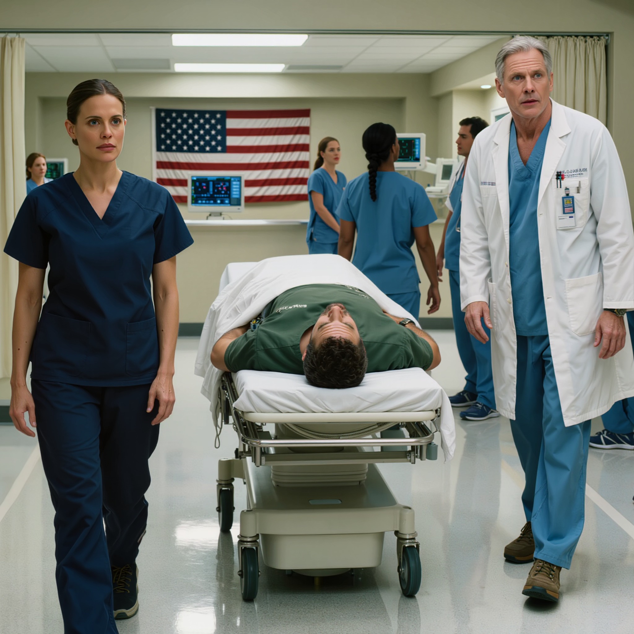 Le capitaine, grièvement blessé, était injoignable pour 20 médecins – jusqu’à ce que la nouvelle infirmière lui murmure une phrase que lui seul pouvait comprendre… Vingt médecins avaient déjà essayé. Vingt.