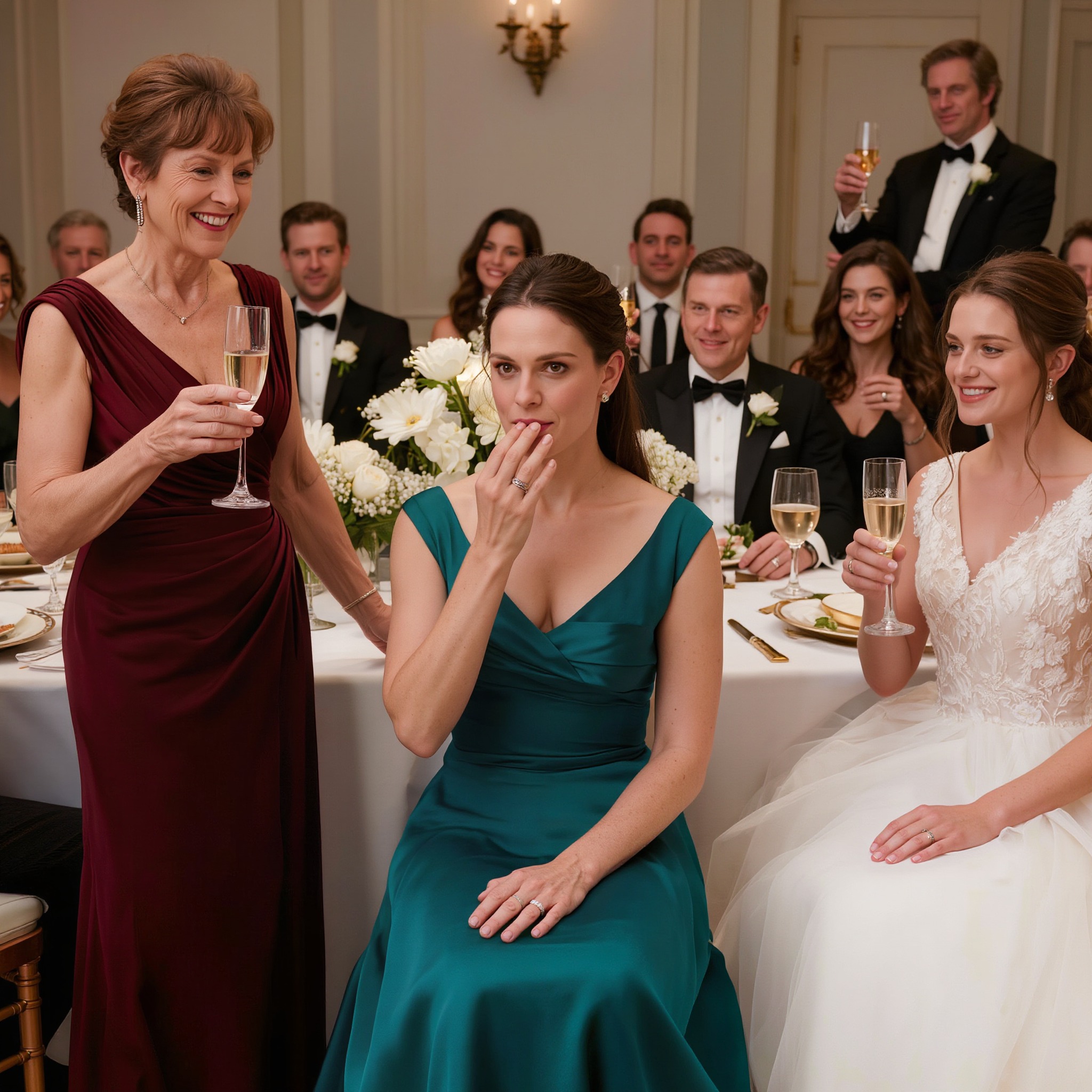 Ma mère a dit : « Le mariage de ta petite sœur sera parfait avec 300 invités », puis s’est tournée vers moi et m’a demandé : « Et toi, quand est-ce que ce sera ton tour ? » J’ai répondu : « C’était déjà il y a huit mois. » Maman était invitée. Mais ta fille préférée a caché cette invitation.