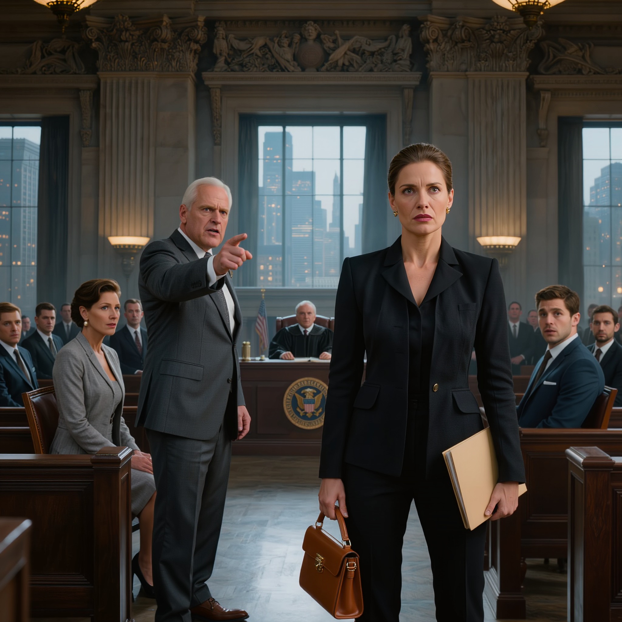 « Ce n’est pas ma fille biologique ! » a crié mon père au tribunal. Ils ont insisté sur le fait que je n’avais aucun droit sur les 5 milliards de dollars d’actions. J’ai alors déposé un document sur le bureau du juge, et leur avocat a pâli dès que les résultats des tests ADN sont tombés.