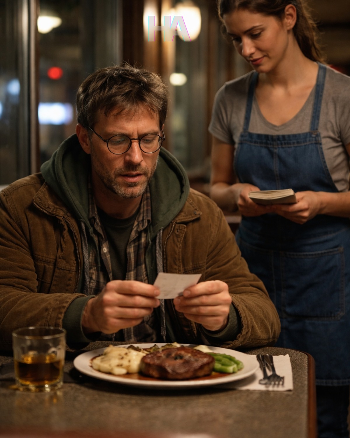 Il entra dans son propre restaurant de luxe, habillé comme un parfait inconnu, et commanda le plat le plus cher de la carte… Mais le mot que la serveuse épuisée glissa à côté de son assiette révéla un secret si sombre qu’il bouleversa un milliardaire et changea leurs vies à jamais.