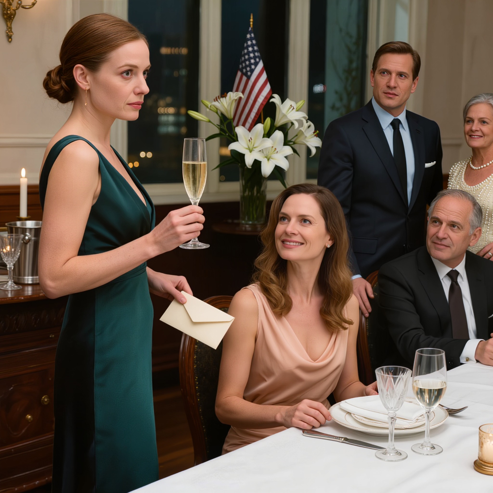 Ma sœur a choisi le jour de mon anniversaire pour annoncer sa grossesse, puis a calmement révélé le nom de mon futur mari. Elle s’attendait à ce que je craque. Au lieu de cela, j’ai porté un toast. J’ai ouvert les résultats des analyses qu’il avait faites le mois dernier, et soudain, tout le monde était au courant.