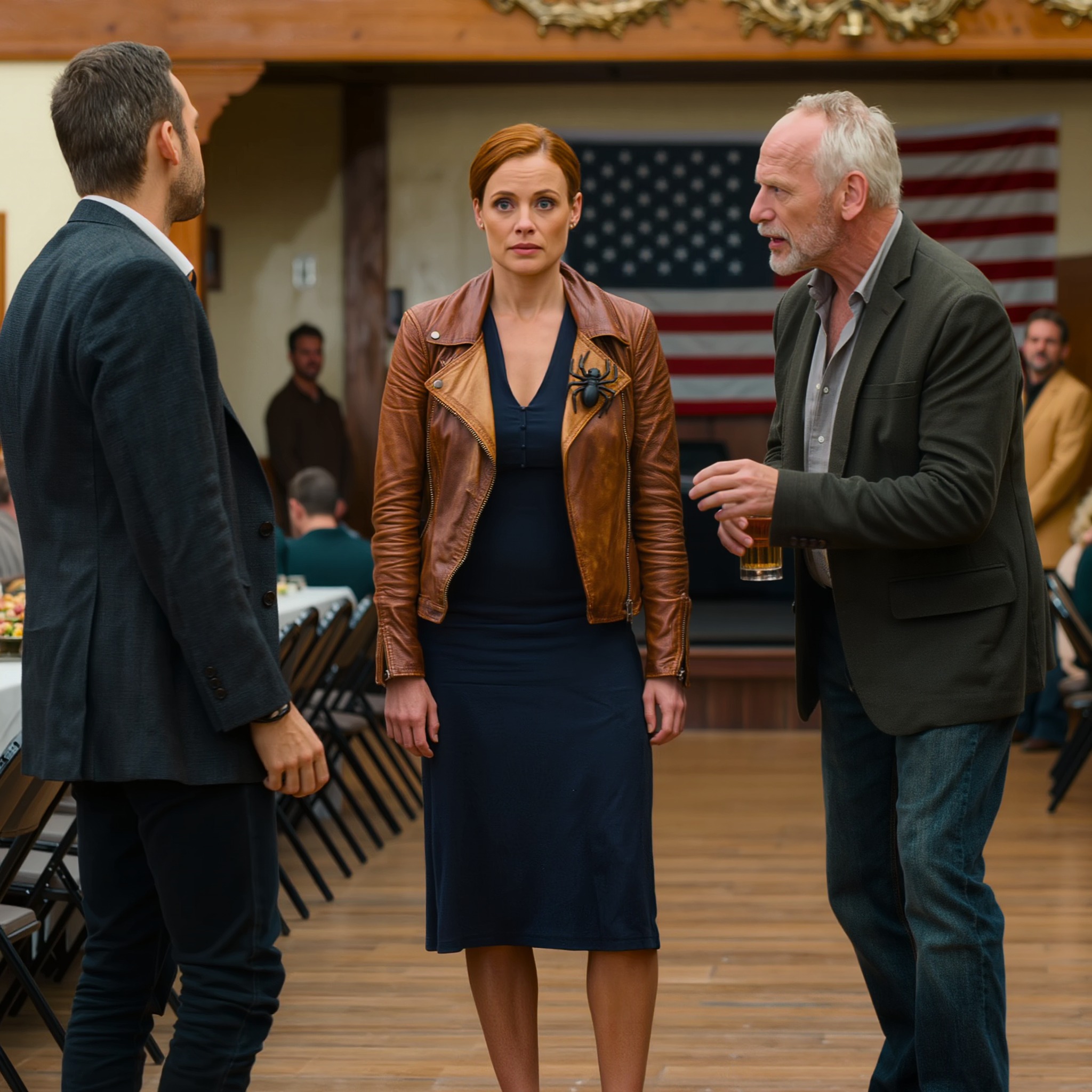 Mon père a fait de moi la risée de tous lors d’un rassemblement d’anciens combattants dans une petite ville, puis son protégé « d’élite » s’est tu.