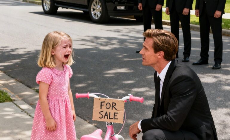 Une petite fille a vendu son vélo pour que sa maman puisse manger…